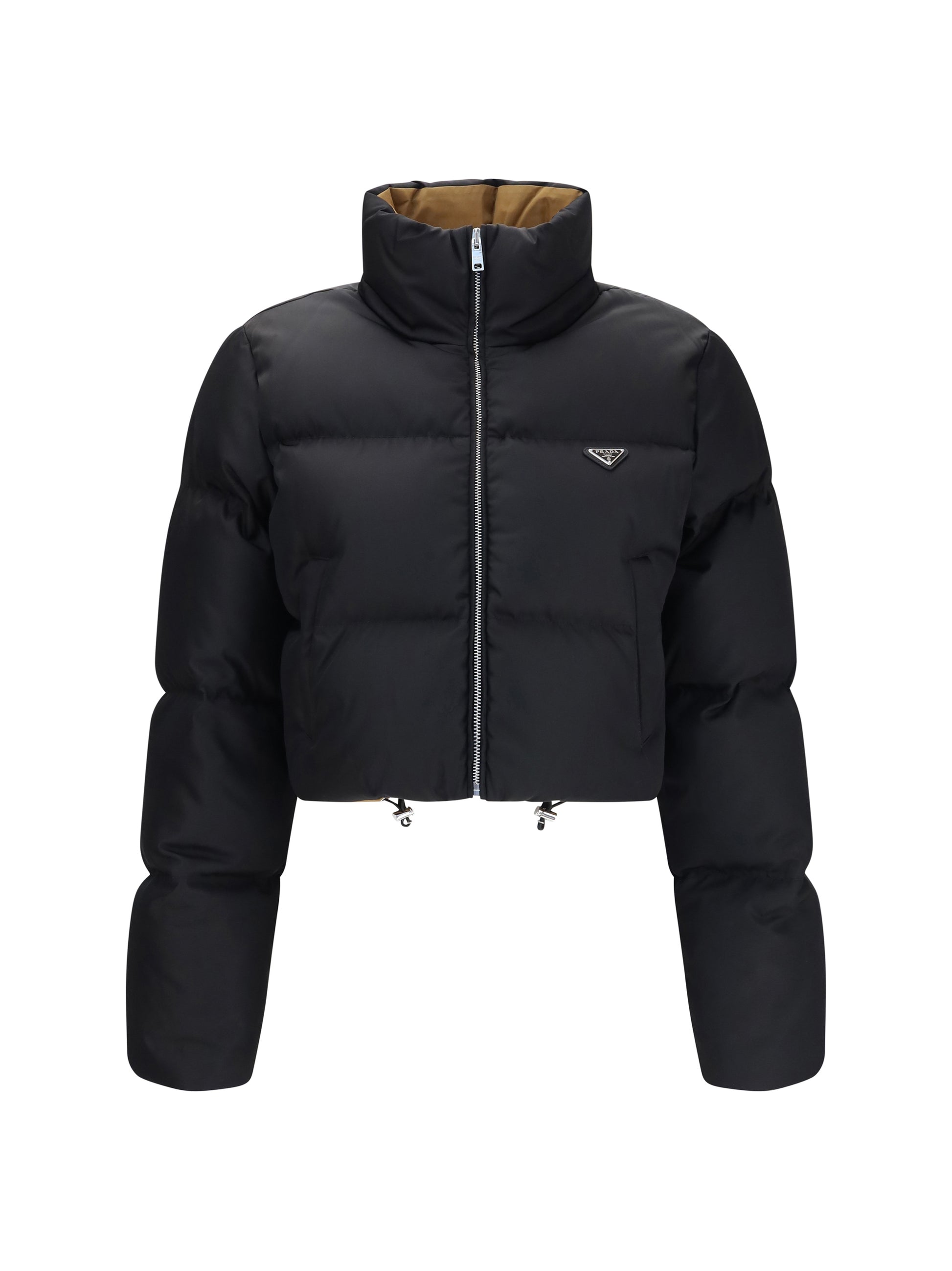 Prada Women Short Re-Nylon Down Jacket PRADA