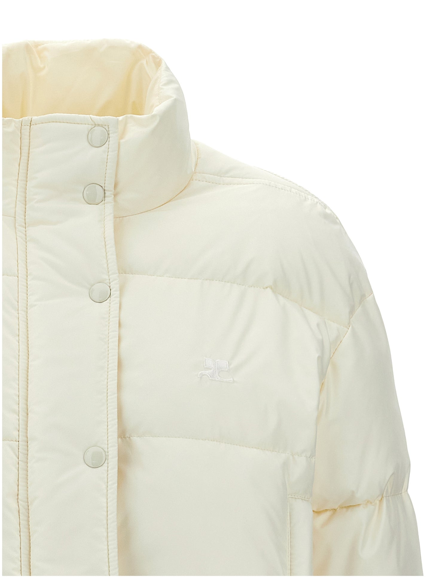 Courreges Women 'Ac' Cropped Down Jacket COURREGES