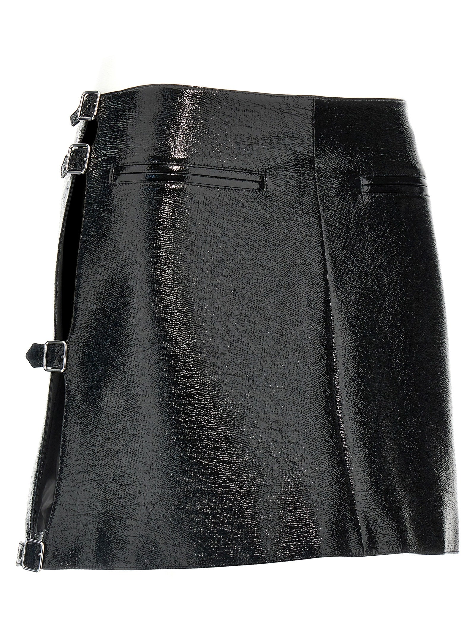 Courreges Women 'Mini Multi Sangle Vinyl' Skirt COURREGES