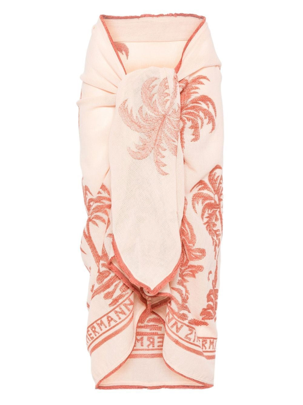 Zimmermann Women Cotton Sarong In Powder Pink ZIMMERMANN