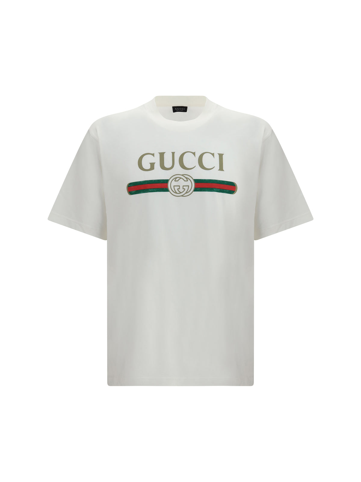Gucci Men Printed Silk-Blend Jersey T-Shirt GUCCI