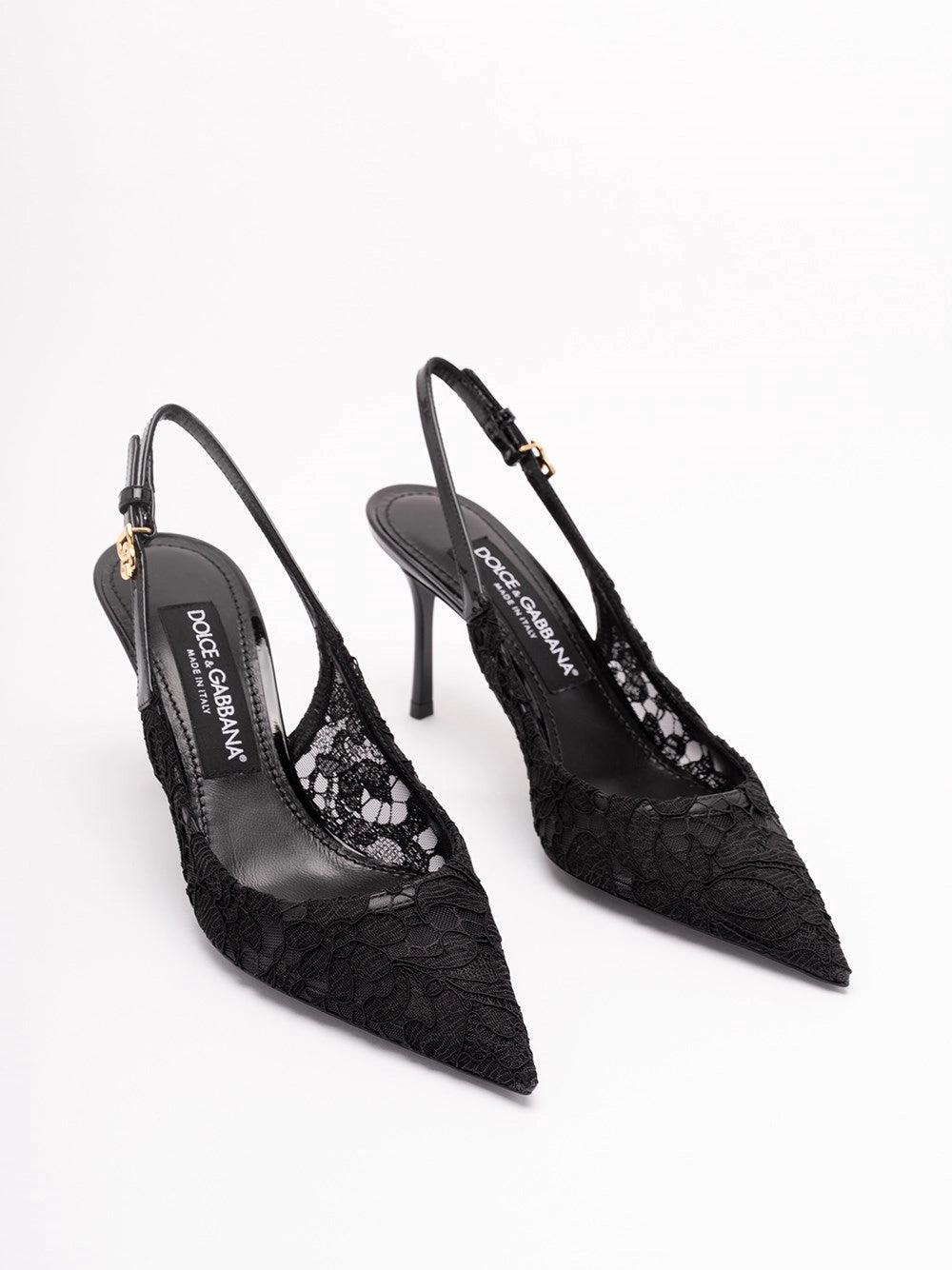 Dolce & Gabbana Women Lace Slingback DOLCE & GABBANA
