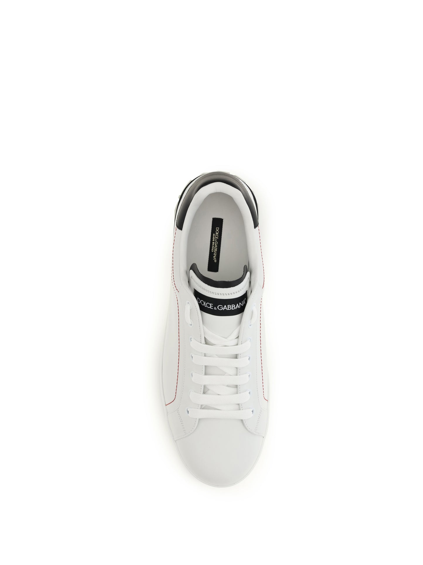 Dolce & Gabbana Men Portofino Leather Sneakers DOLCE & GABBANA