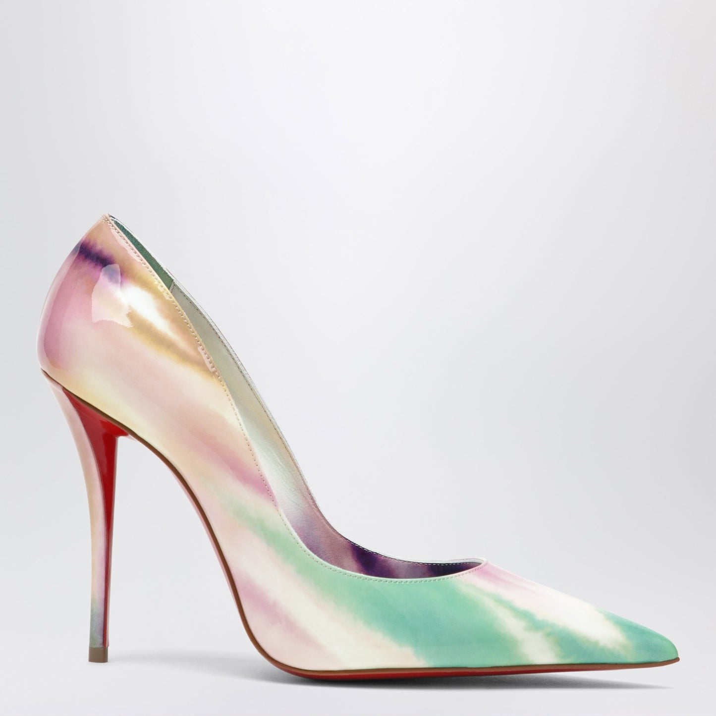 Christian Louboutin Miss Z Pumps In Tie-Dye Patent Calf Leather Women CHRISTIAN LOUBOUTIN