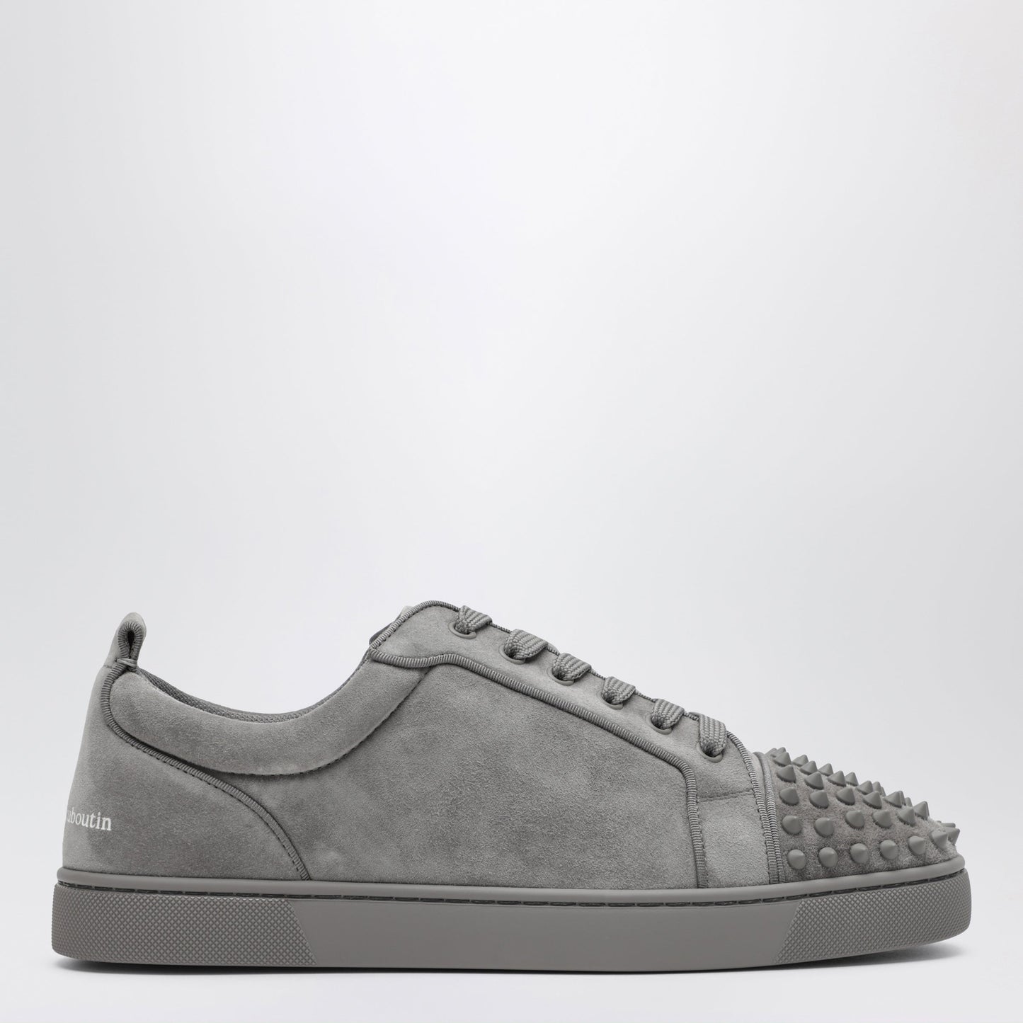 Christian Louboutin Louis Jr Spikes Canopy Sneakers Phantom Grey Men CHRISTIAN LOUBOUTIN