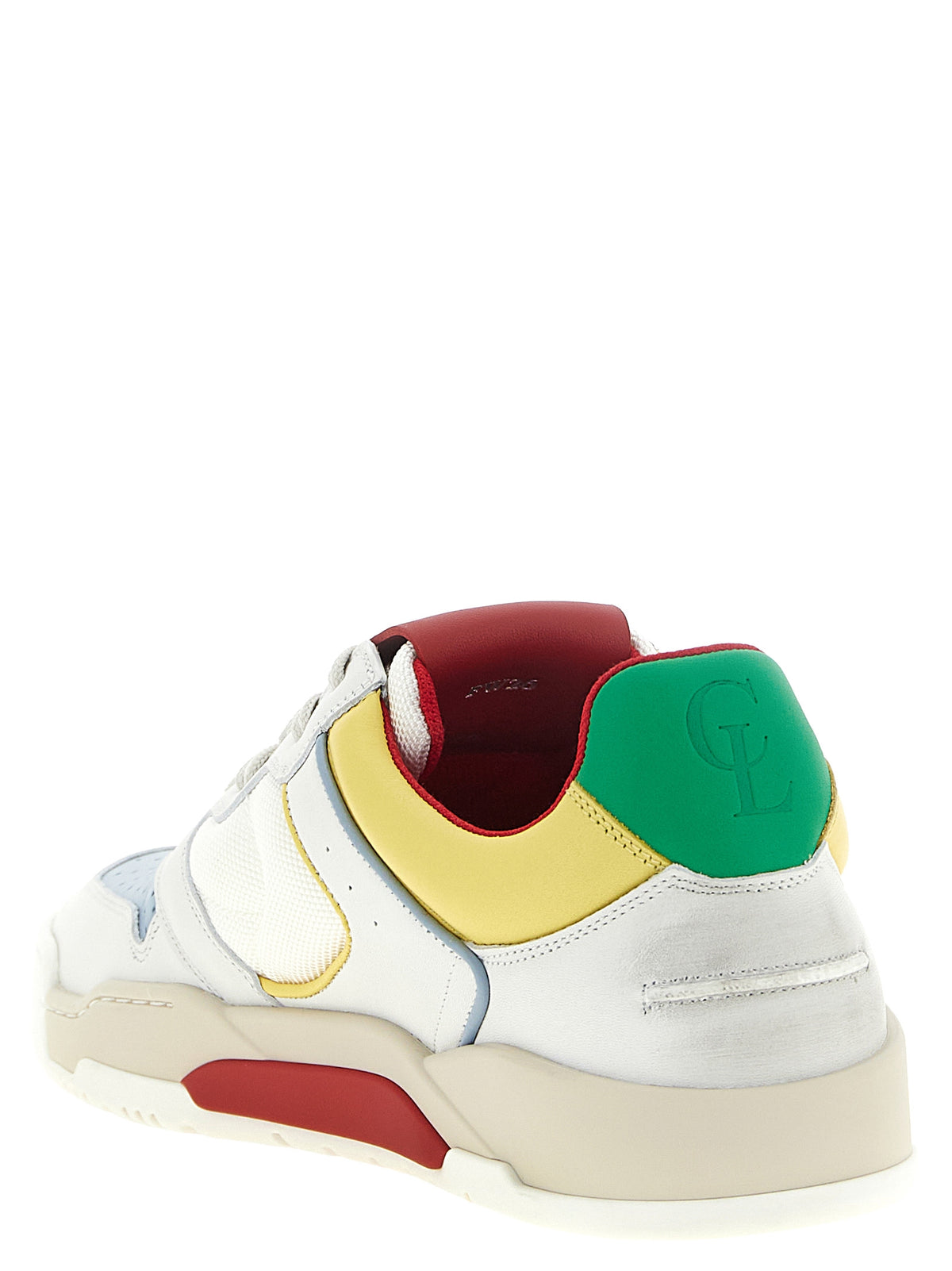 Christian Louboutin Men Multicolor 'Bsktball 1 Retro' Sneakers CHRISTIAN LOUBOUTIN