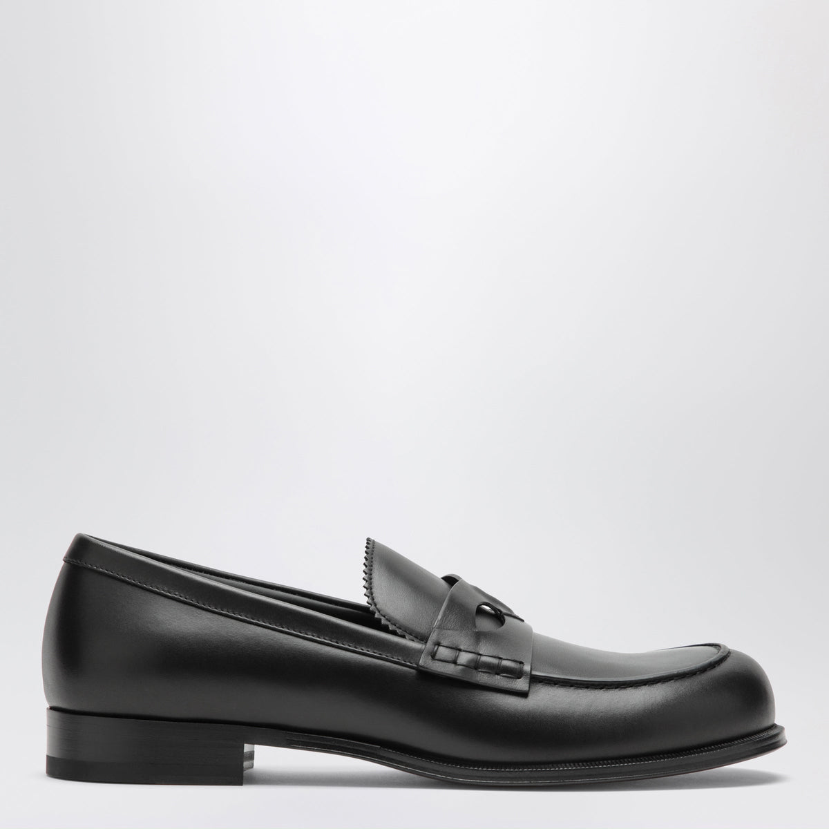Christian Louboutin Black Leather Loafers Men CHRISTIAN LOUBOUTIN