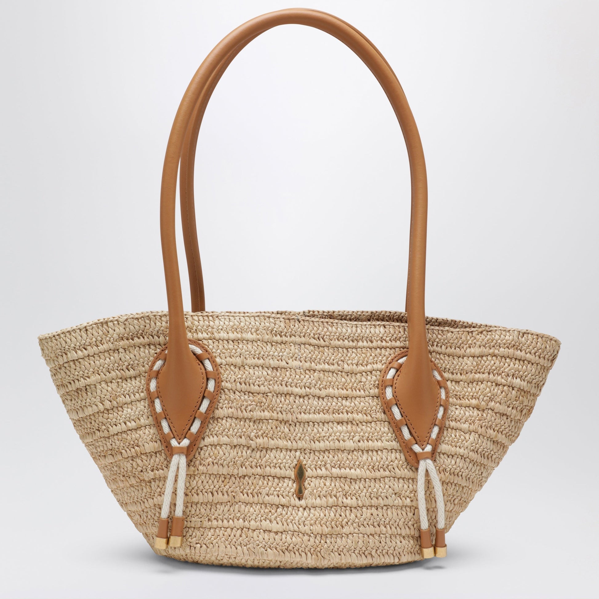 Christian Louboutin Venus Mini Tote Bag In Rafia Women CHRISTIAN LOUBOUTIN