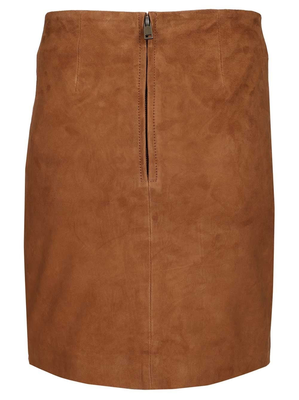 Rotate Women Suede Mini Skirt ROTATE