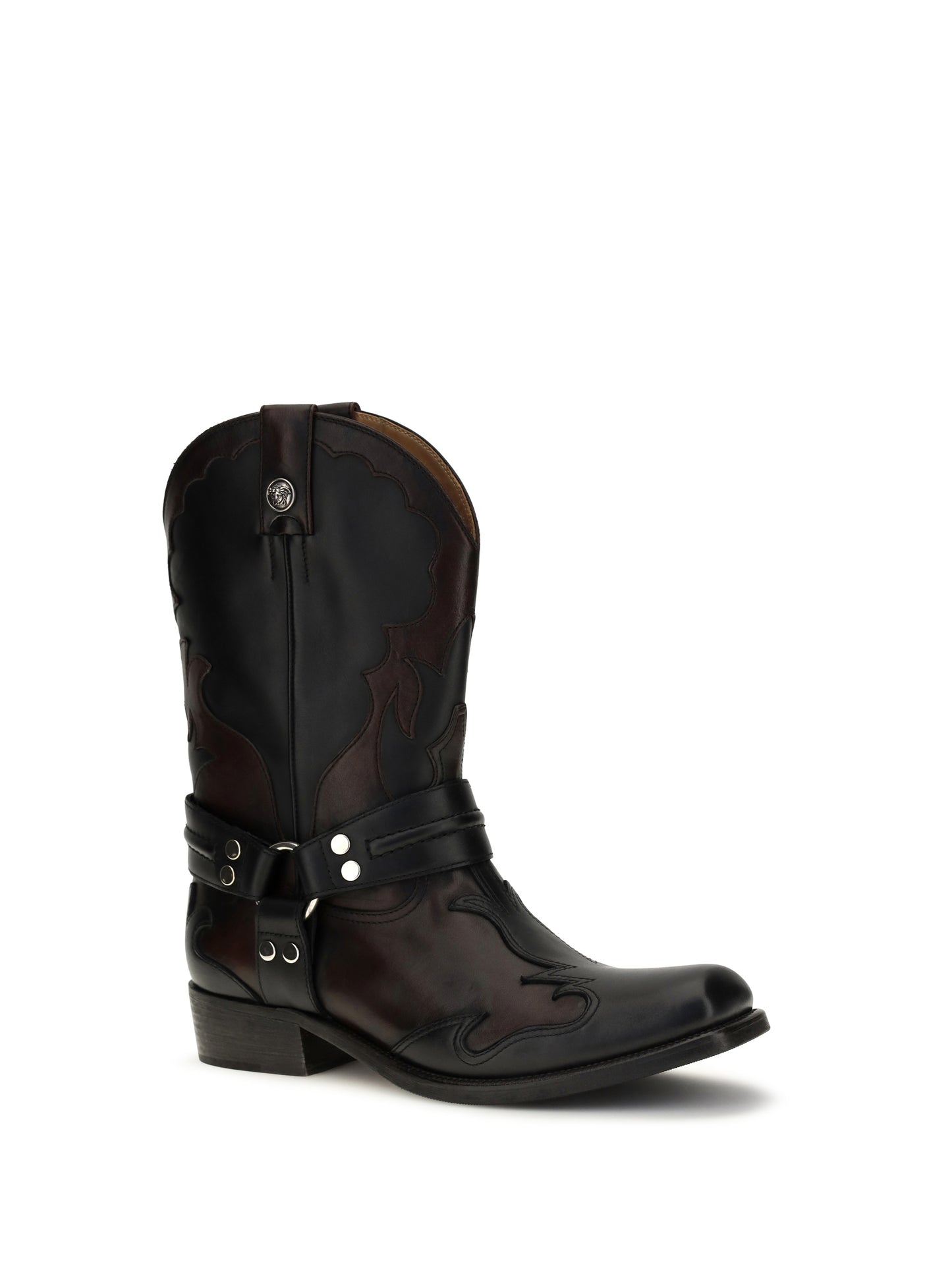 Versace Men Sylvester Western Boots VERSACE