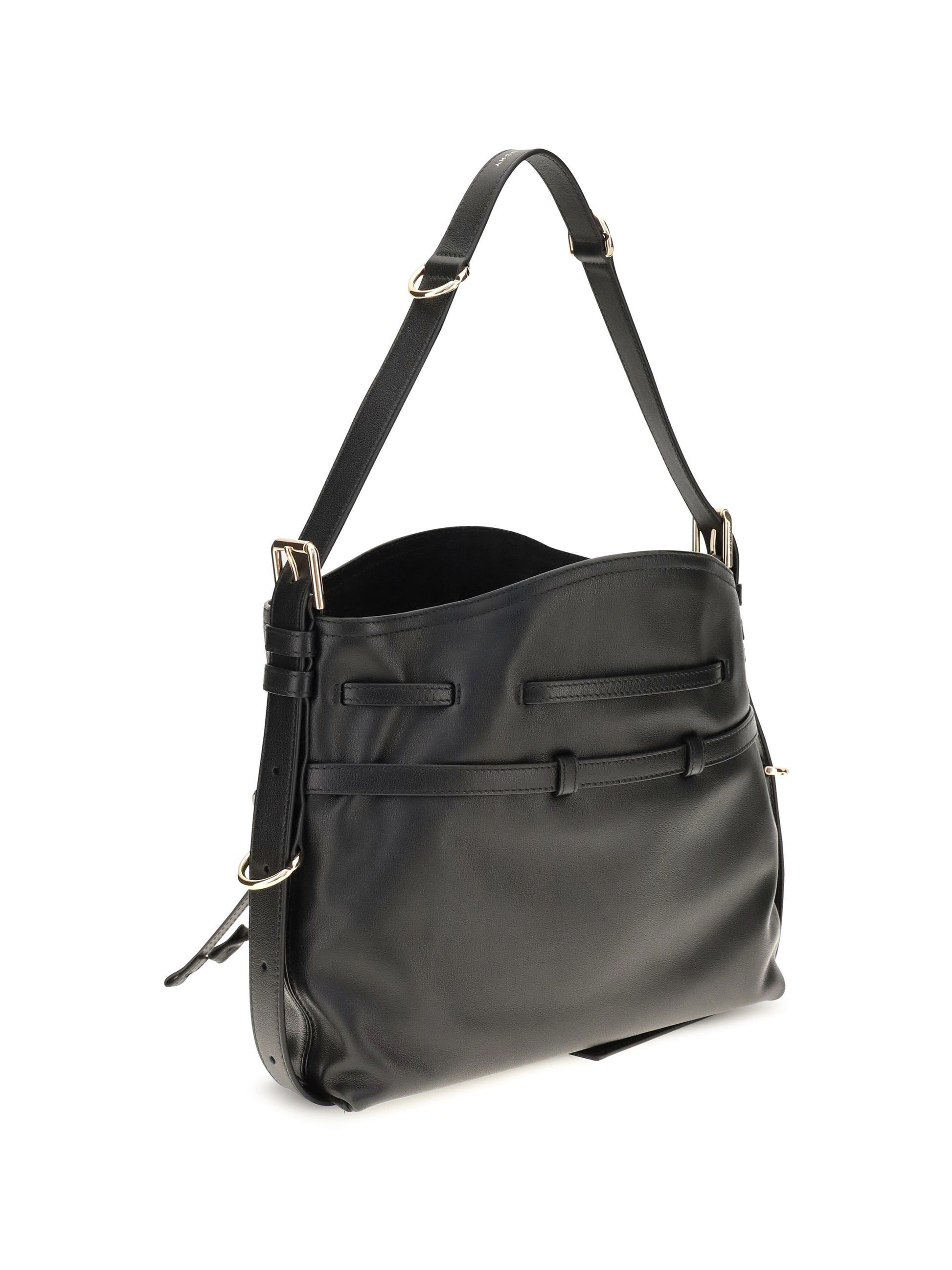 Givenchy Women Small Voyou Bucket Handbag In Glossy Leather GIVENCHY