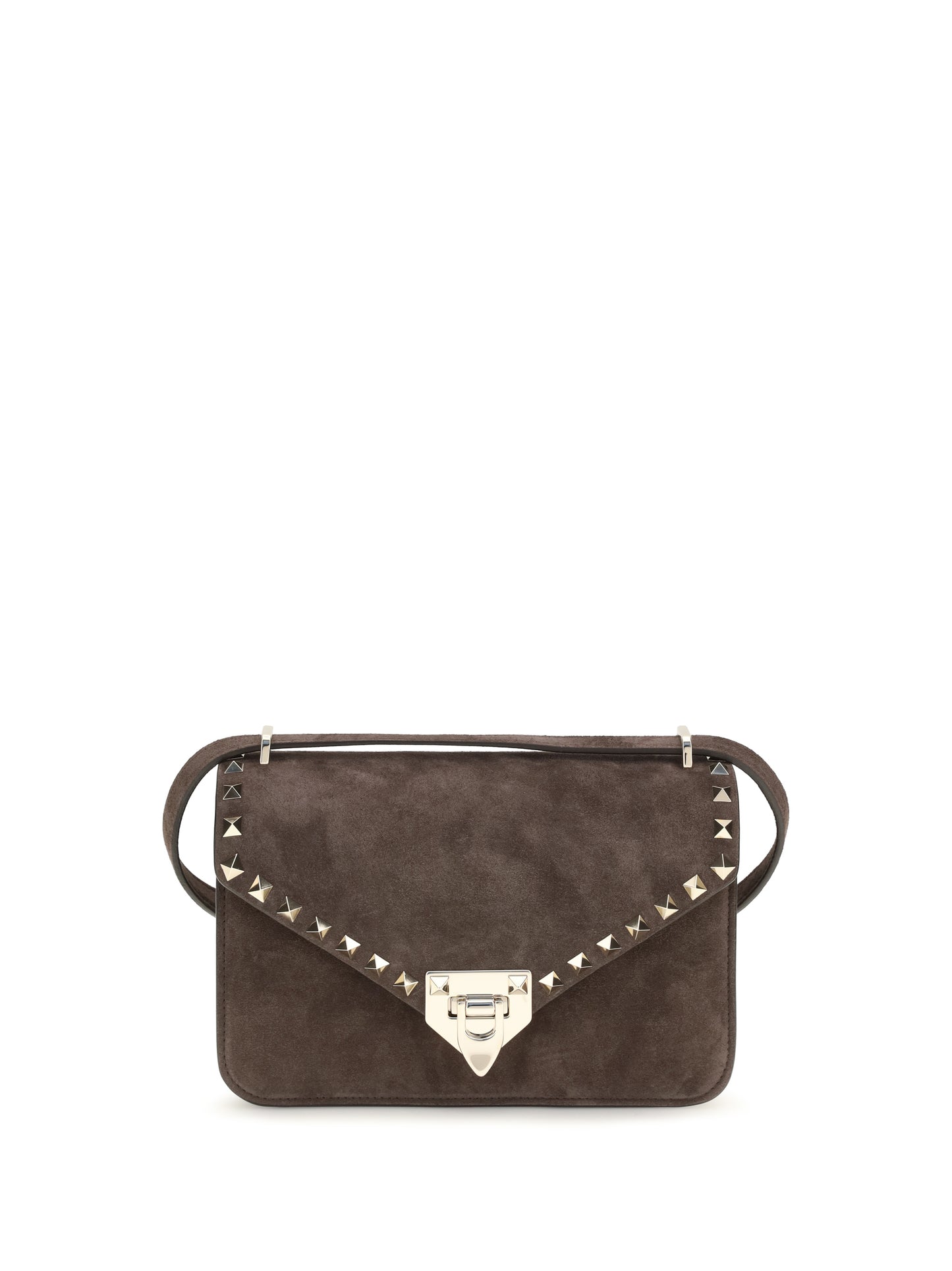 Valentino Garavani Women Rockstud Mini Suede Shoulder Bag VALENTINO GARAVANI