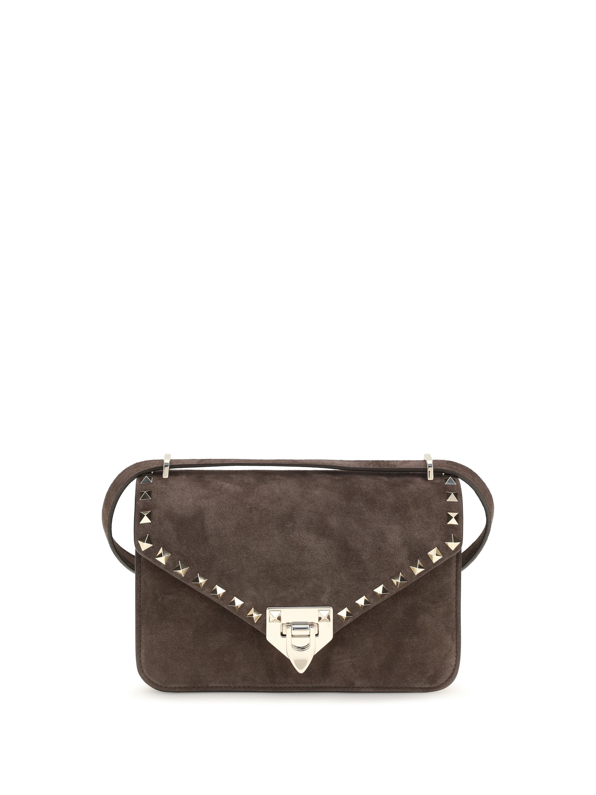 Valentino Garavani Women Rockstud Mini Suede Shoulder Bag VALENTINO GARAVANI
