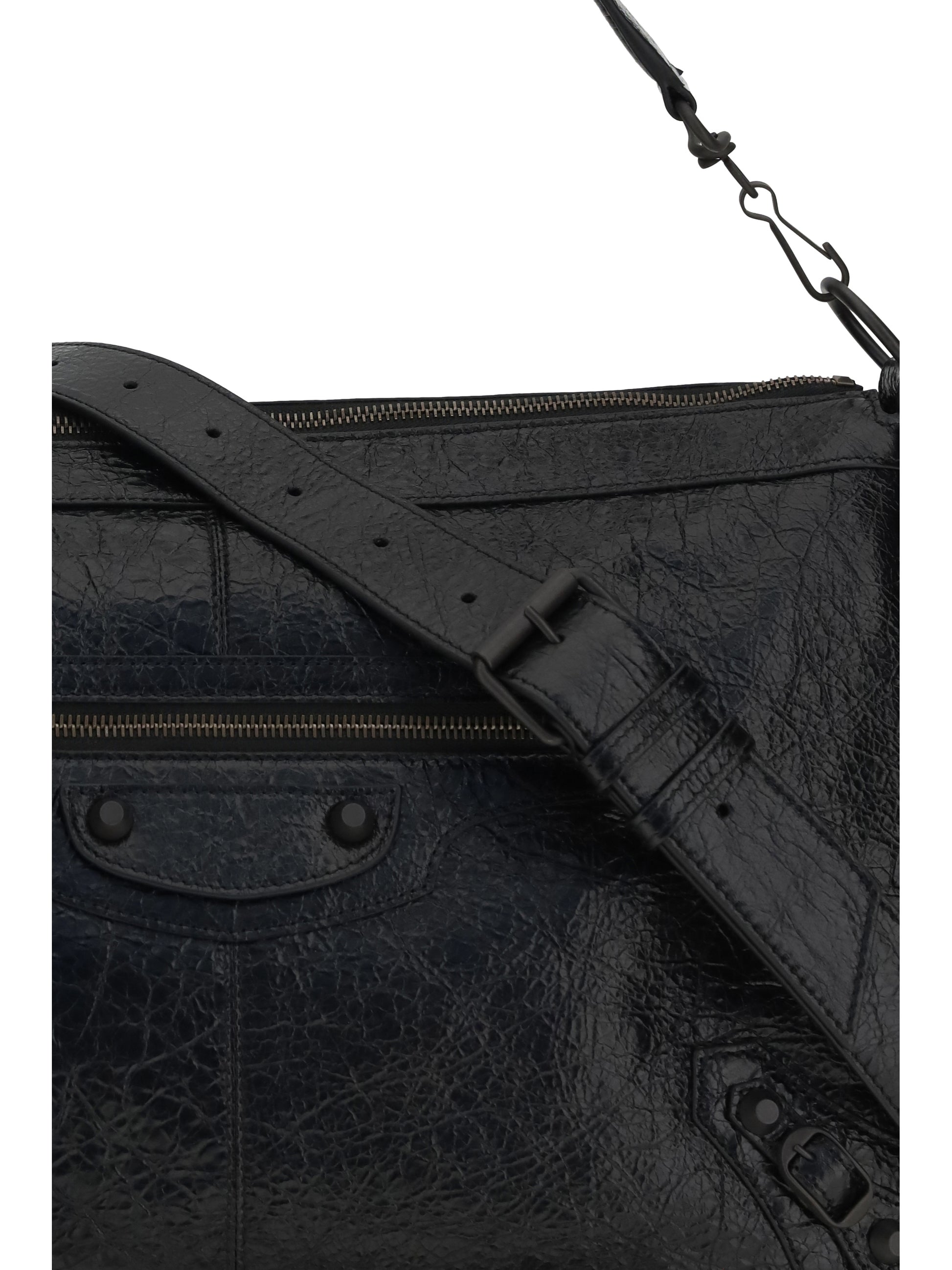 Balenciaga Men Le City Moto Medium Shoulder Bag BALENCIAGA