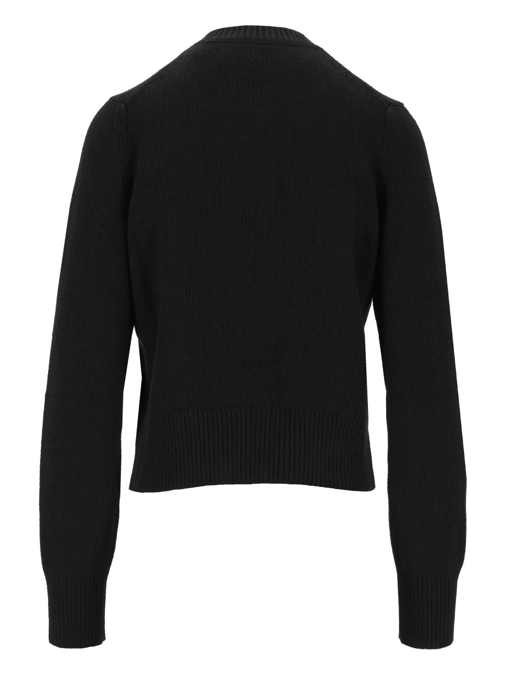 Burberry Women Wool And Cashmere Cardigan With Ekd BURBERRY