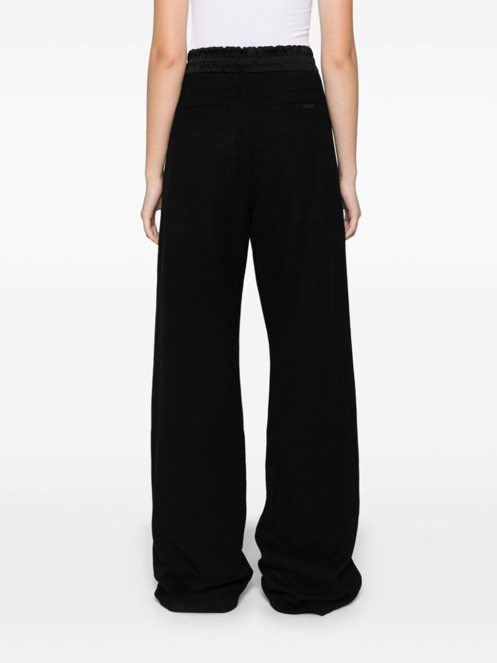 Saint Laurent Women Wide Leg Track Pants SAINT LAURENT