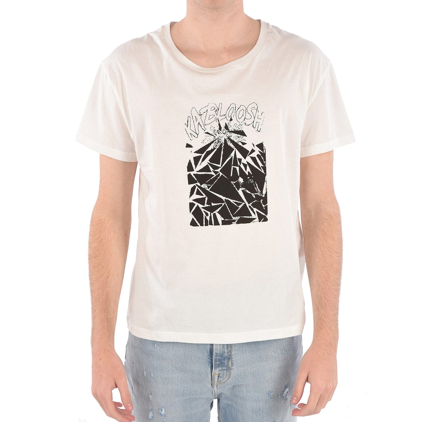 Celine Printed Cotton T-Shirt Men CELINE