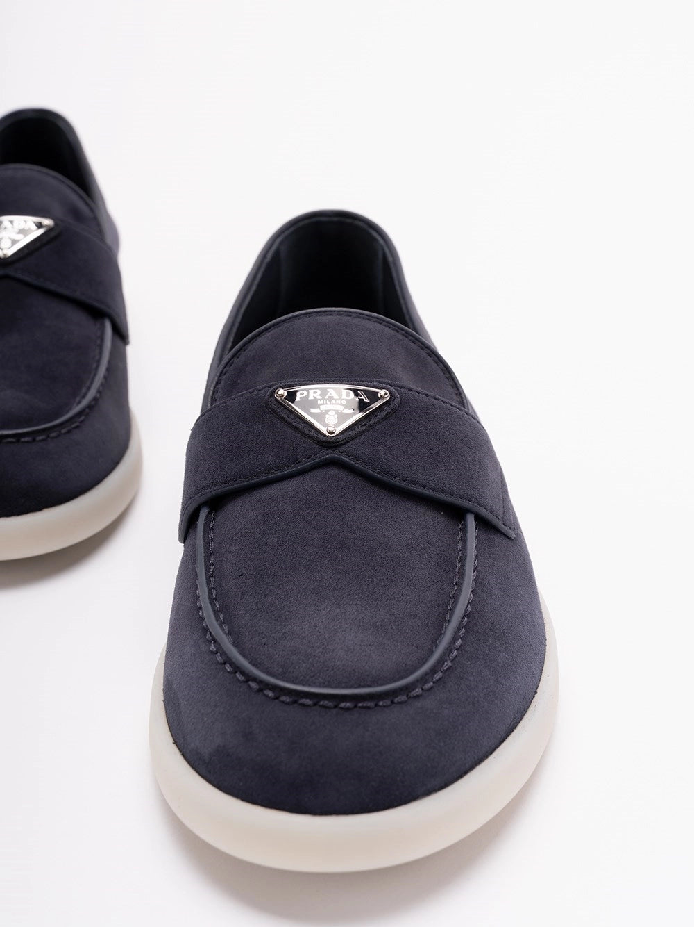 Prada Men Suede Loafers PRADA
