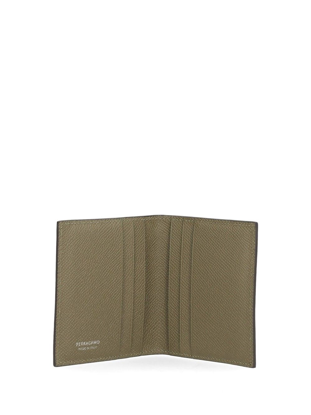 Ferragamo Men "Gancini" Micro Credit Card Holder FERRAGAMO
