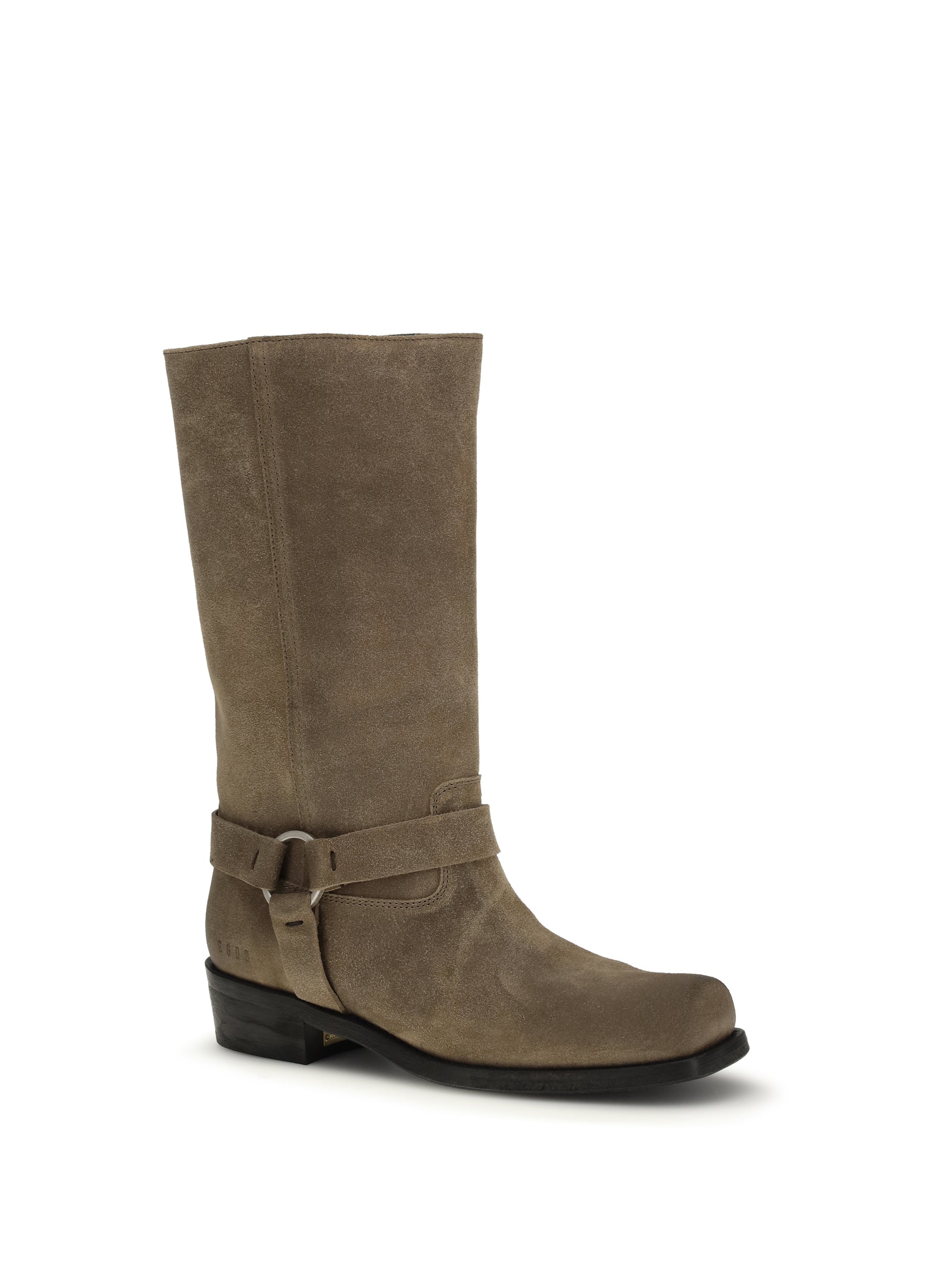 Golden Goose Women Suede Biker Boots GOLDEN GOOSE