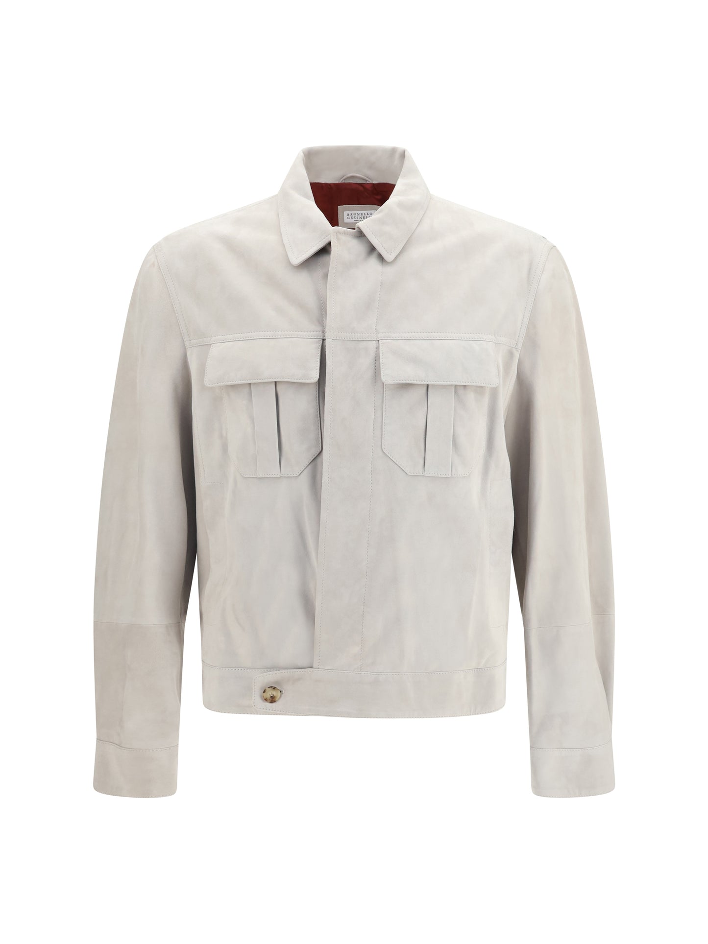 Brunello Cucinelli Men Suede Jacket BRUNELLO CUCINELLI