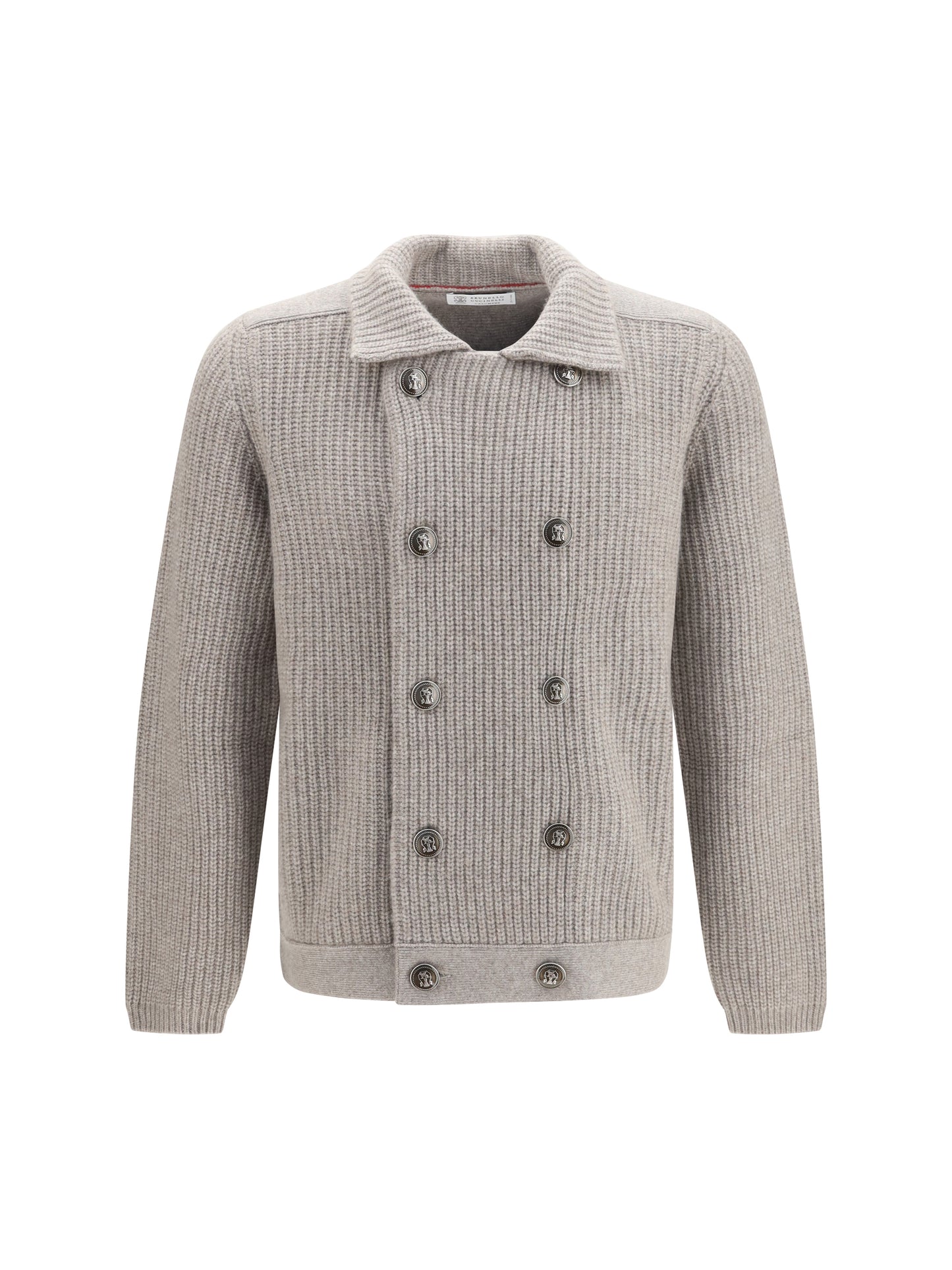 Brunello Cucinelli Men Marina Cardigan In English Rib Cashmere BRUNELLO CUCINELLI