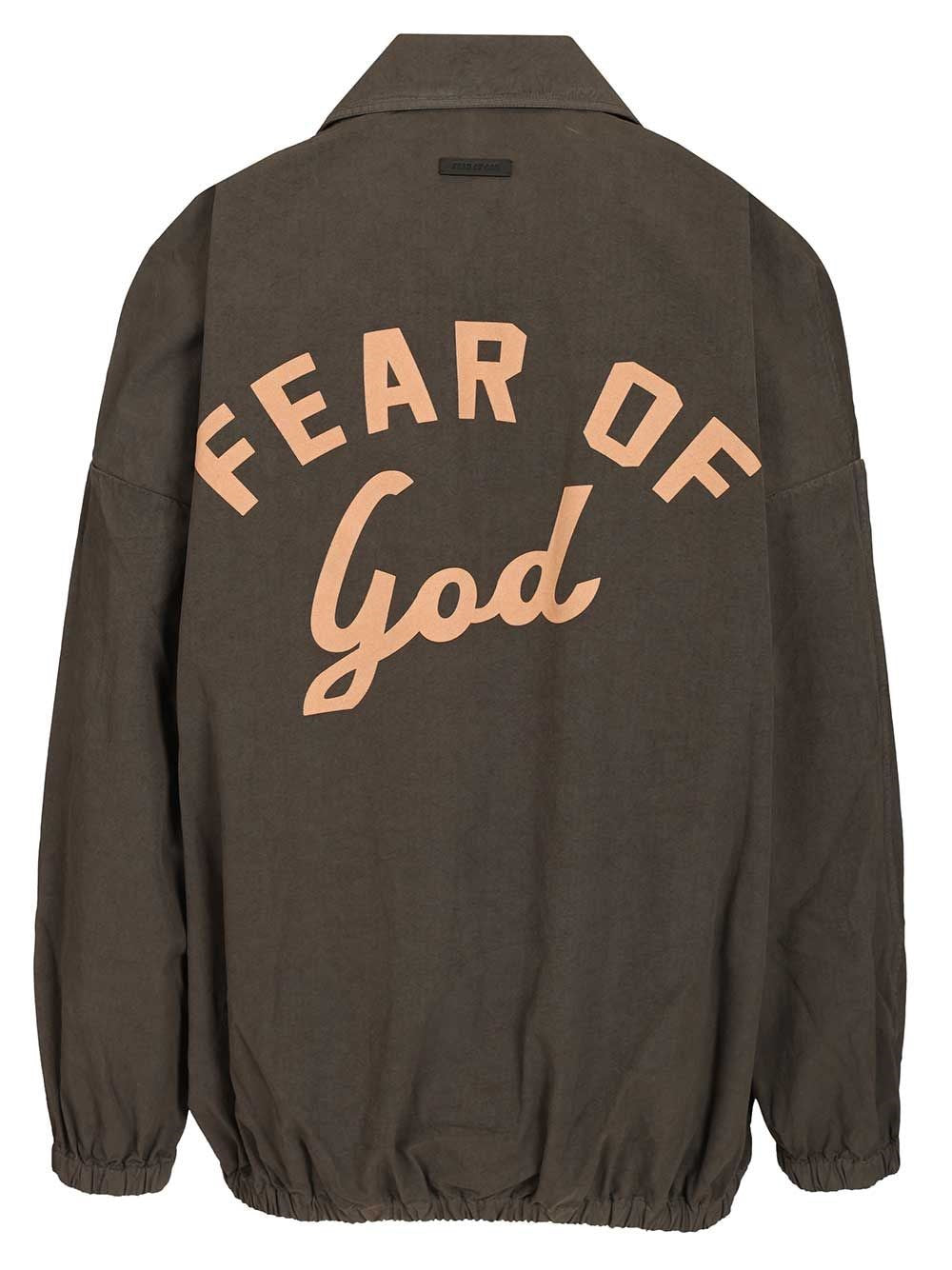Fear Of God Men Cotton Poplin Windbreaker FEAR OF GOD