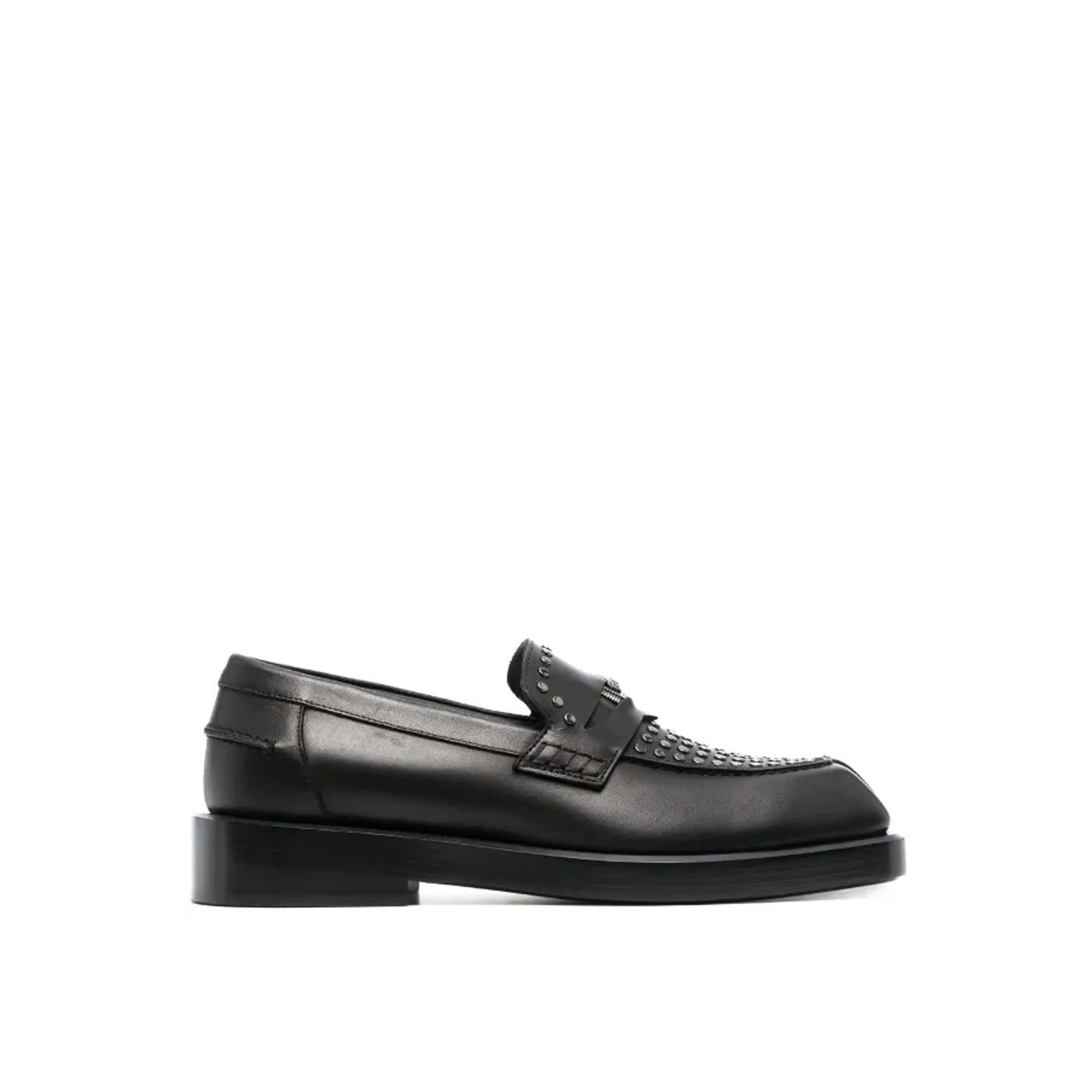 Versace Medusa Leather Loafers Men VERSACE
