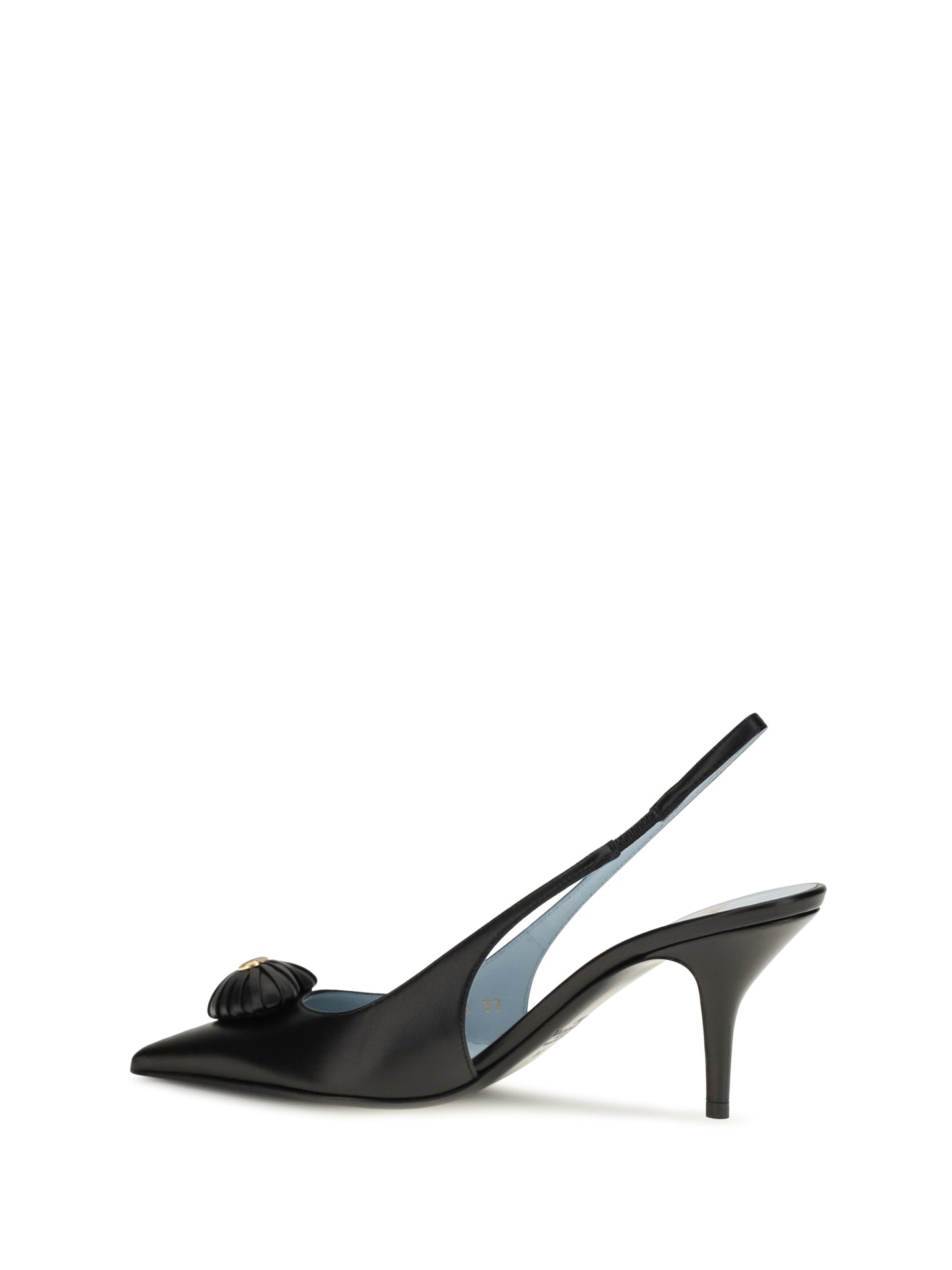 Valentino Garavani Women Coeur Royal Slingback Leather Pumps VALENTINO GARAVANI