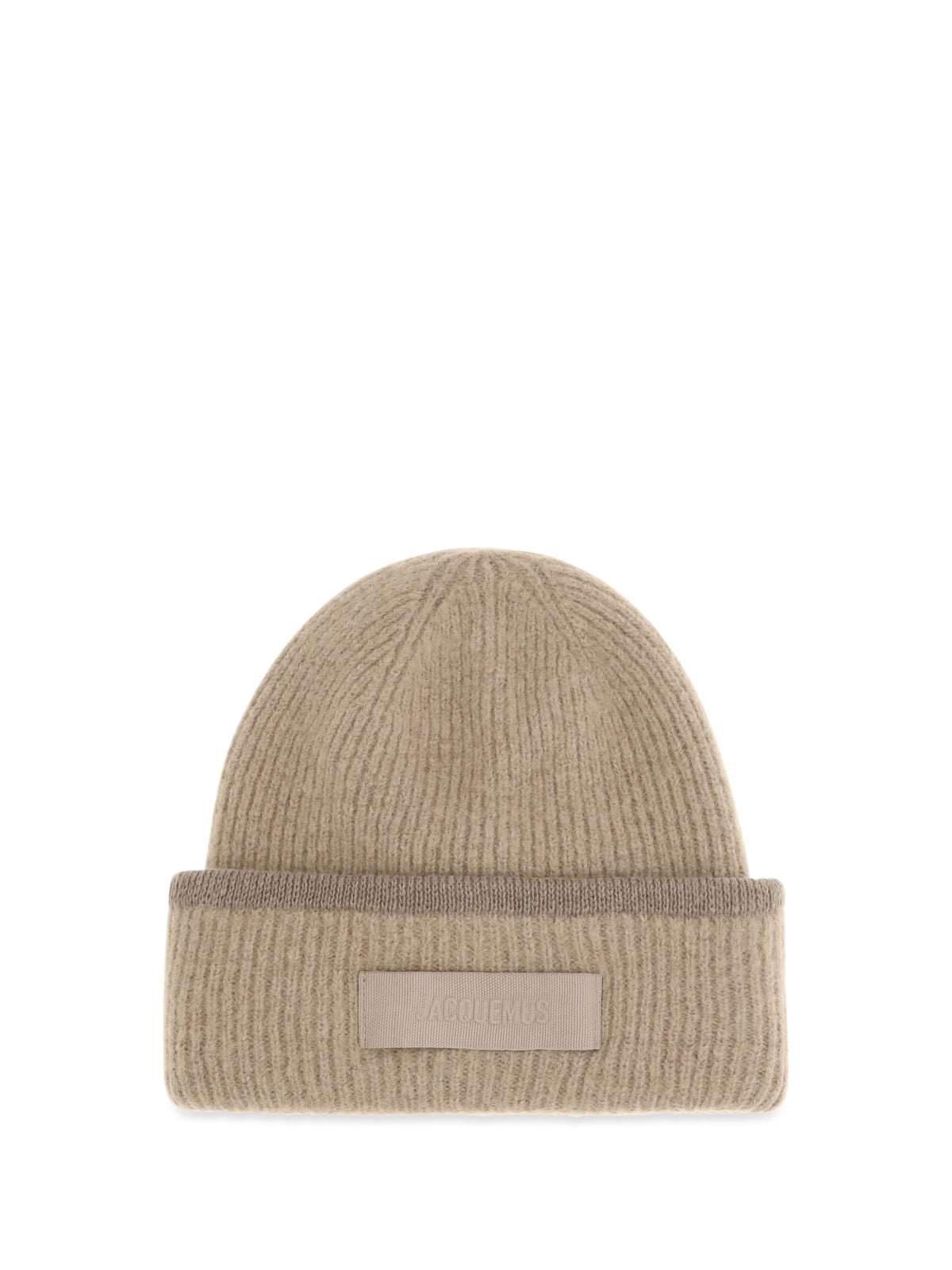 Jacquemus Women Gros Grain Ribbed Beanie JACQUEMUS