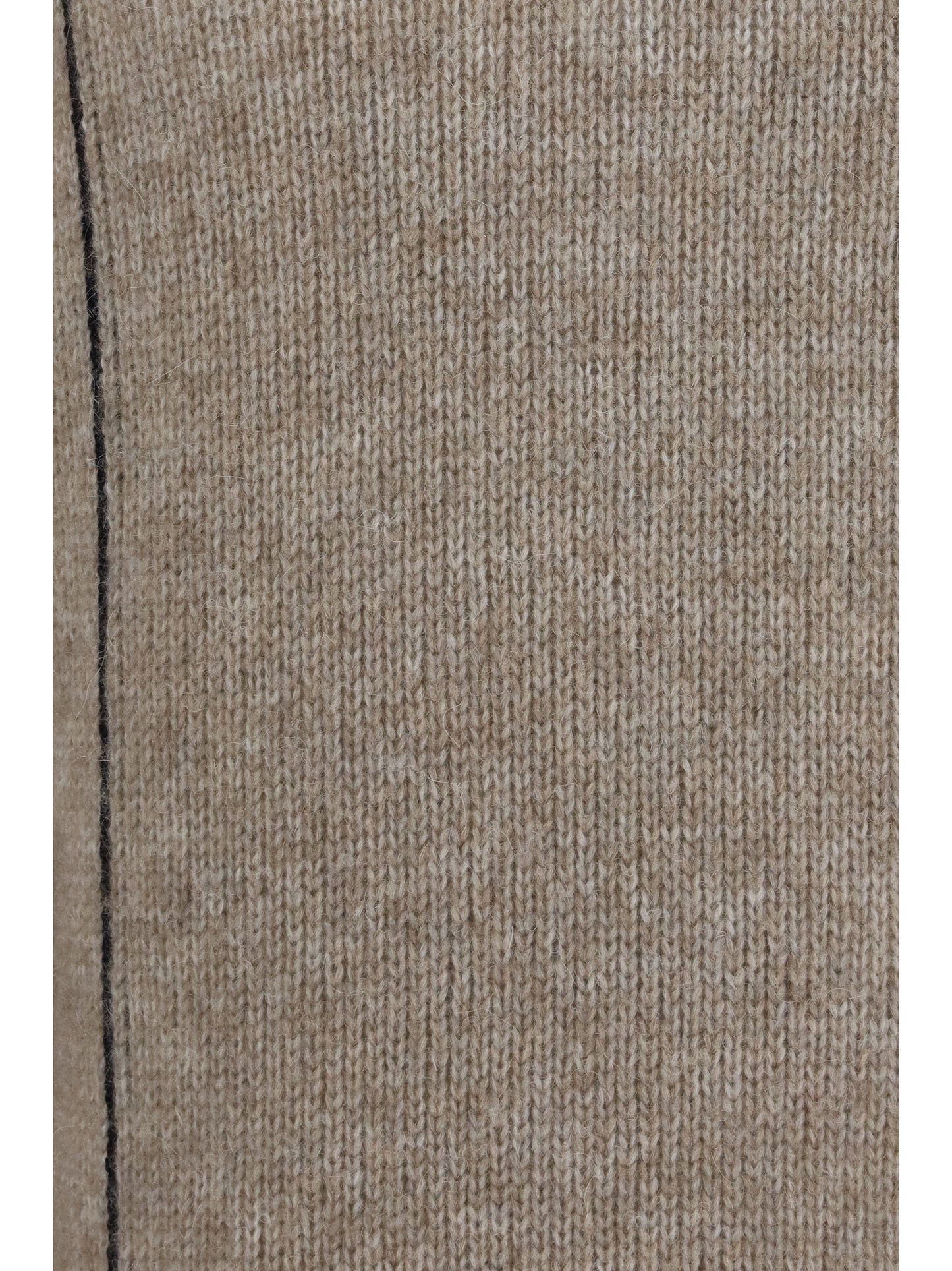 Giorgio Armani Men Alpaca-Knit Hooded Sweatshirt With Contrasting Trims GIORGIO ARMANI