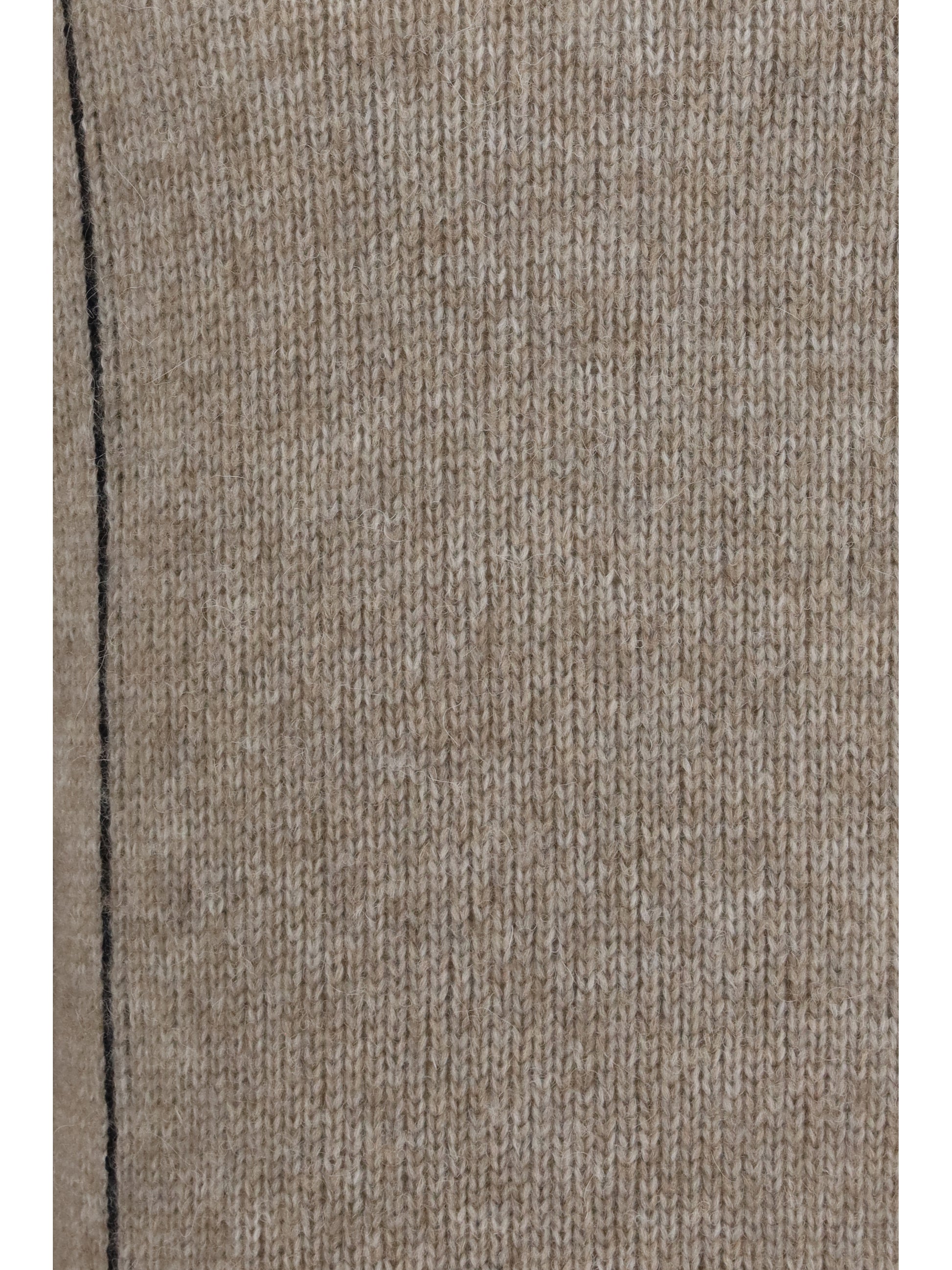 Giorgio Armani Men Alpaca-Knit Hooded Sweatshirt With Contrasting Trims GIORGIO ARMANI