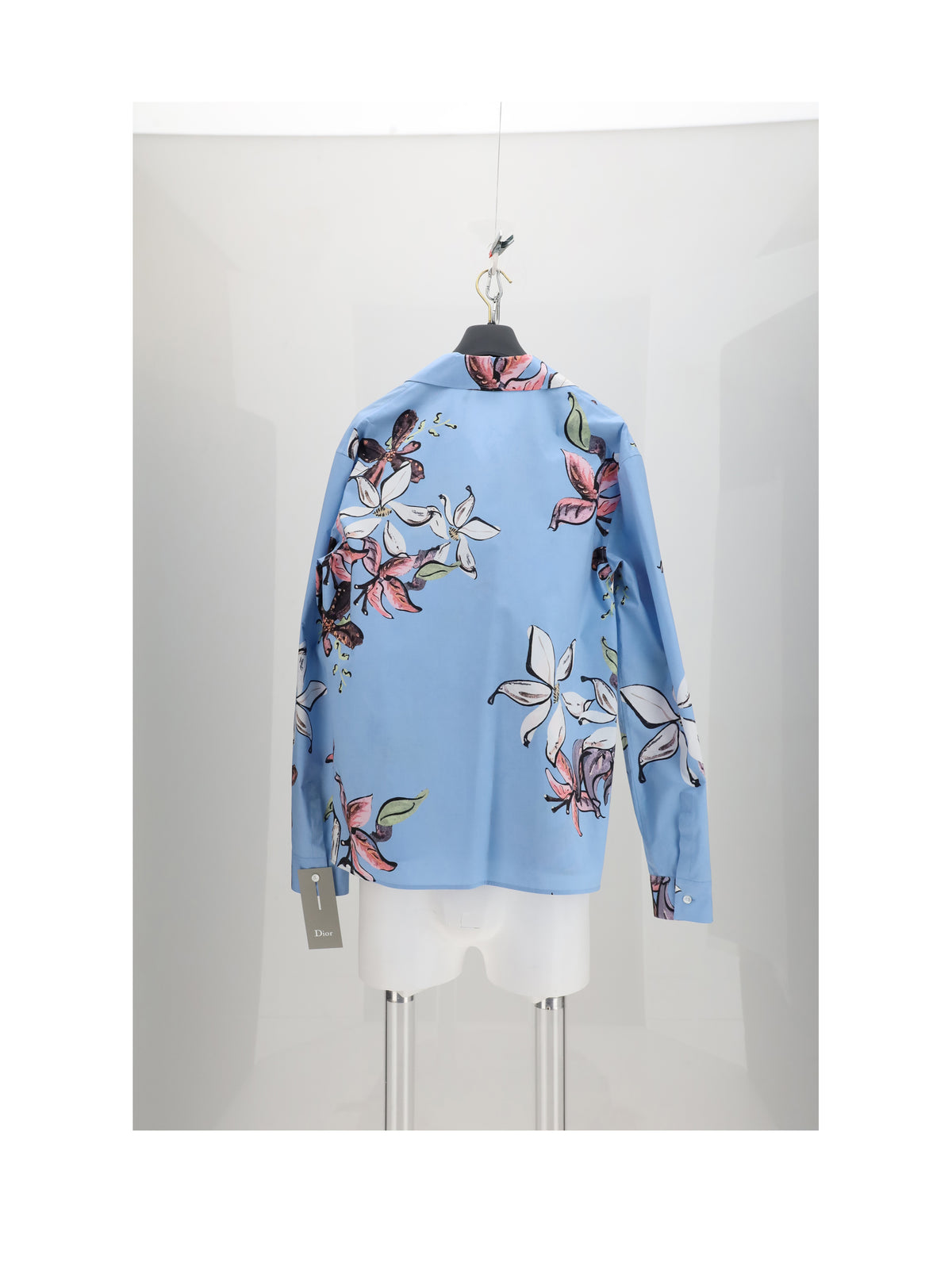 Dior Homme Men Dior Riviera Camicia Azzurra CHRISTIAN DIOR
