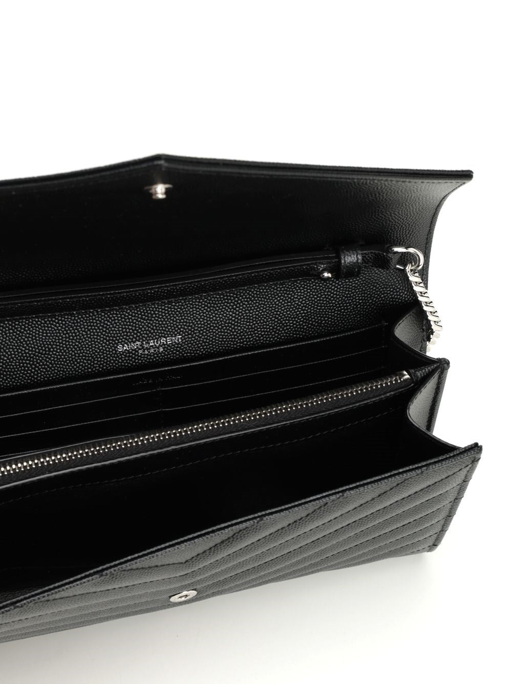 Saint Laurent Women "Cassandre" Wallet On Chain