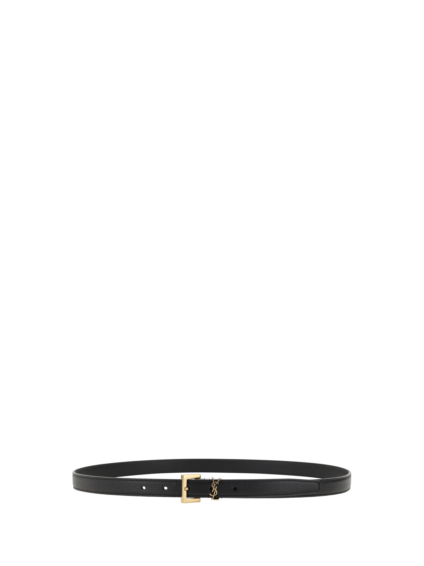 Saint Laurent Men Leather Belt SAINT LAURENT