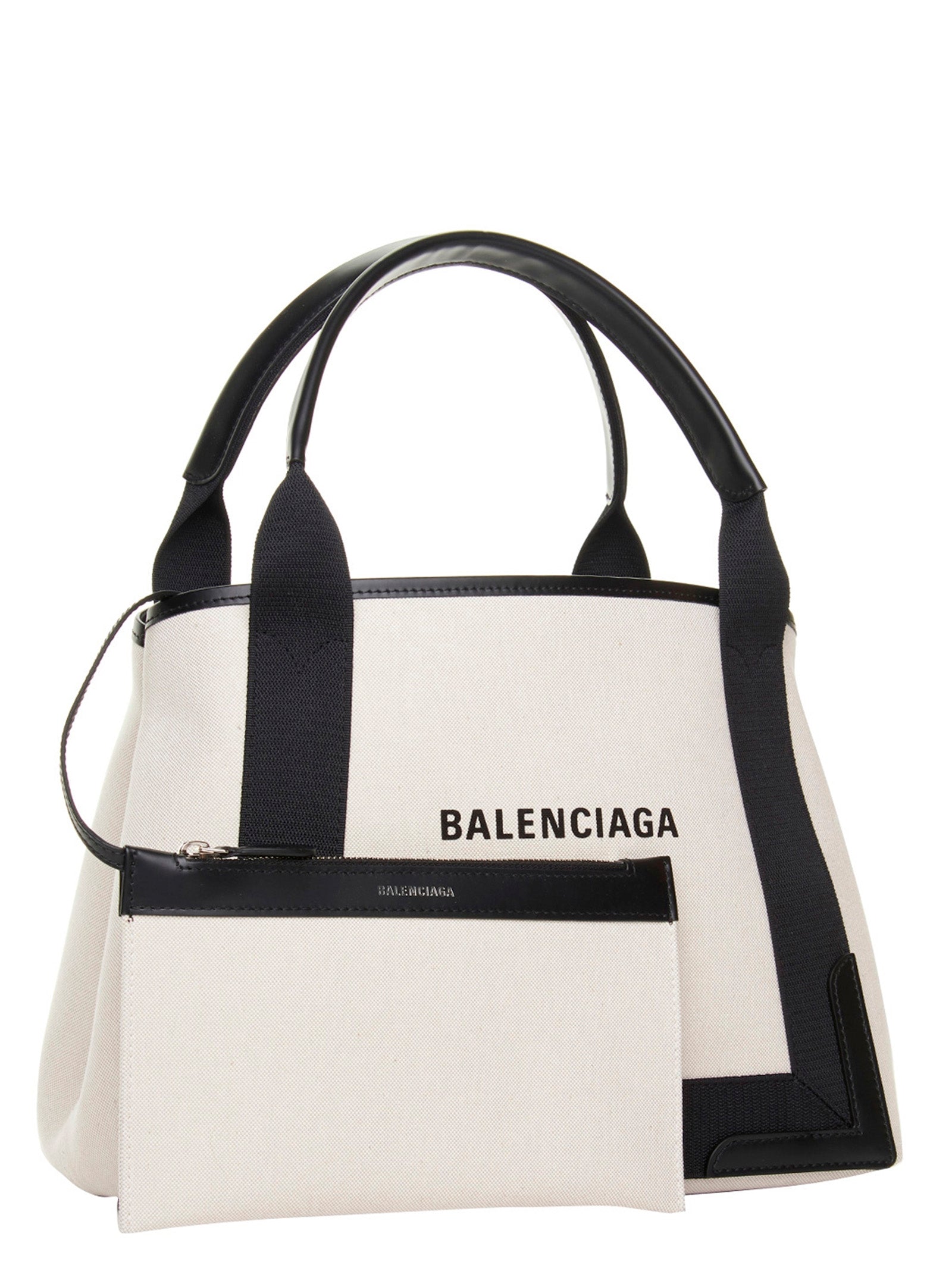 Balenciaga Women 'Navy Cabas' Small Shopping Bag BALENCIAGA