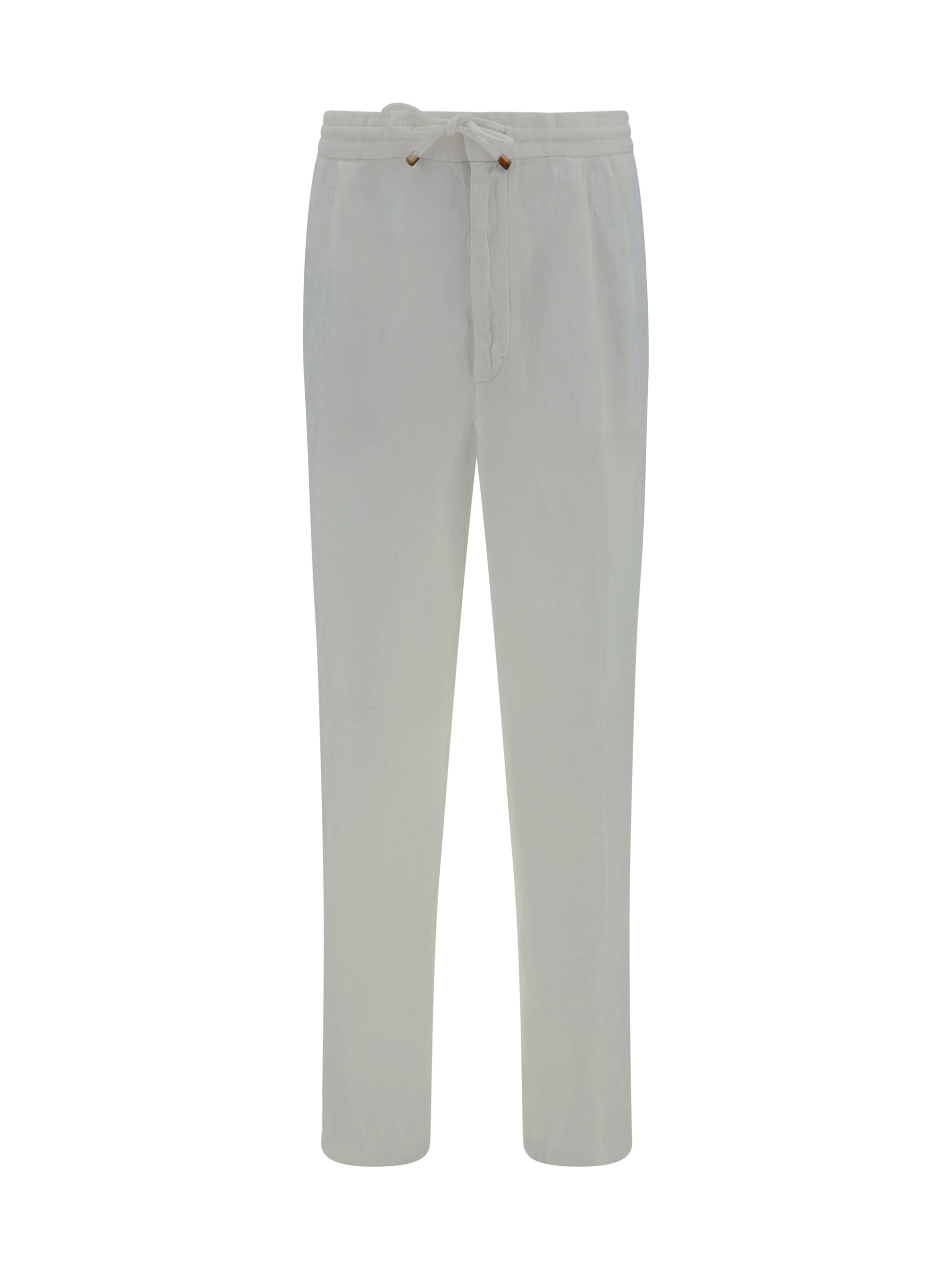 Brunello Cucinelli Men Linen Pants BRUNELLO CUCINELLI