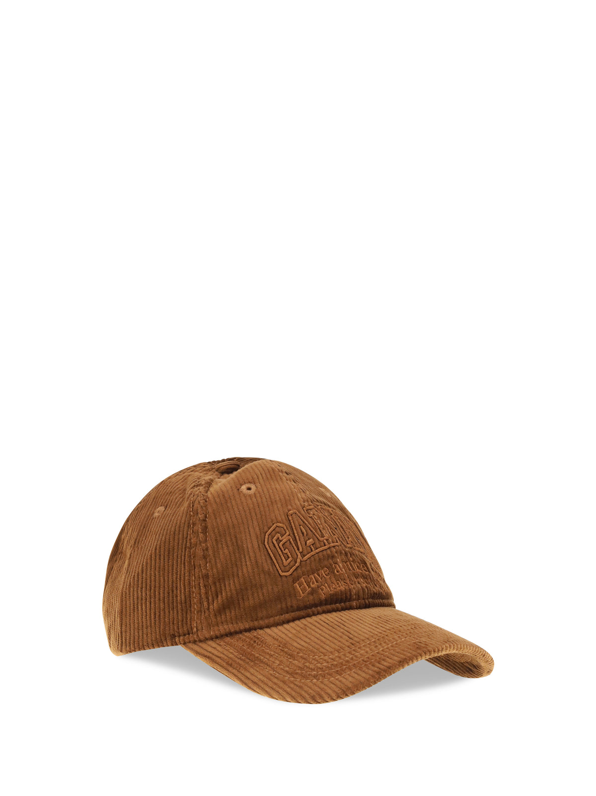 Ganni Women Corduroy Cap GANNI