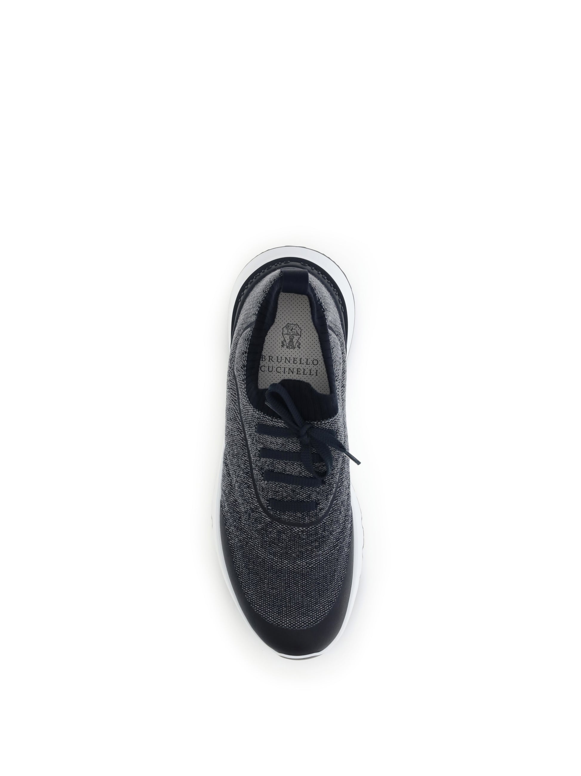 Brunello Cucinelli Men Techno Cotton Knit Sneakers Runners BRUNELLO CUCINELLI