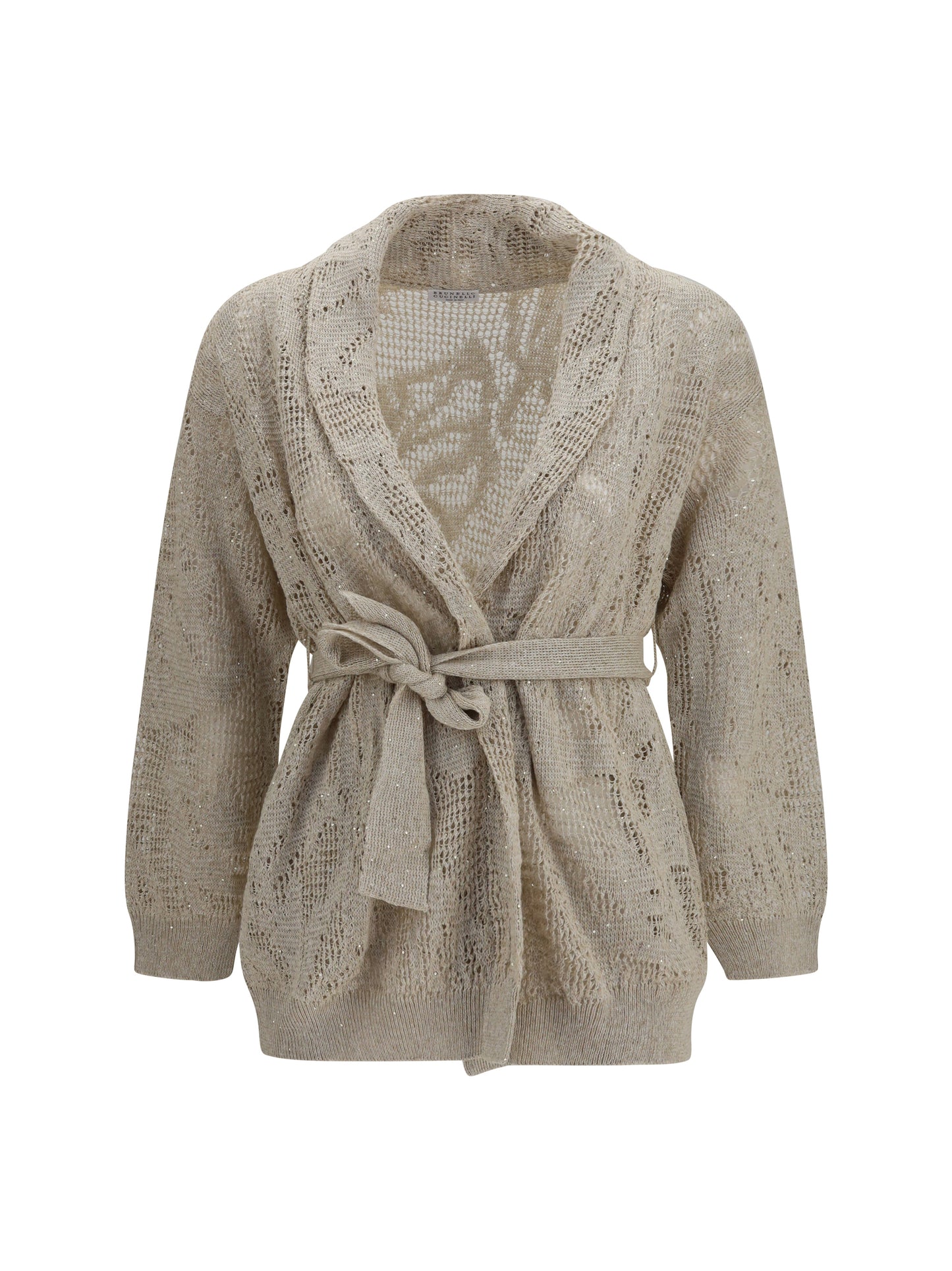 Brunello Cucinelli Women Cotton And Linen Cardigan BRUNELLO CUCINELLI