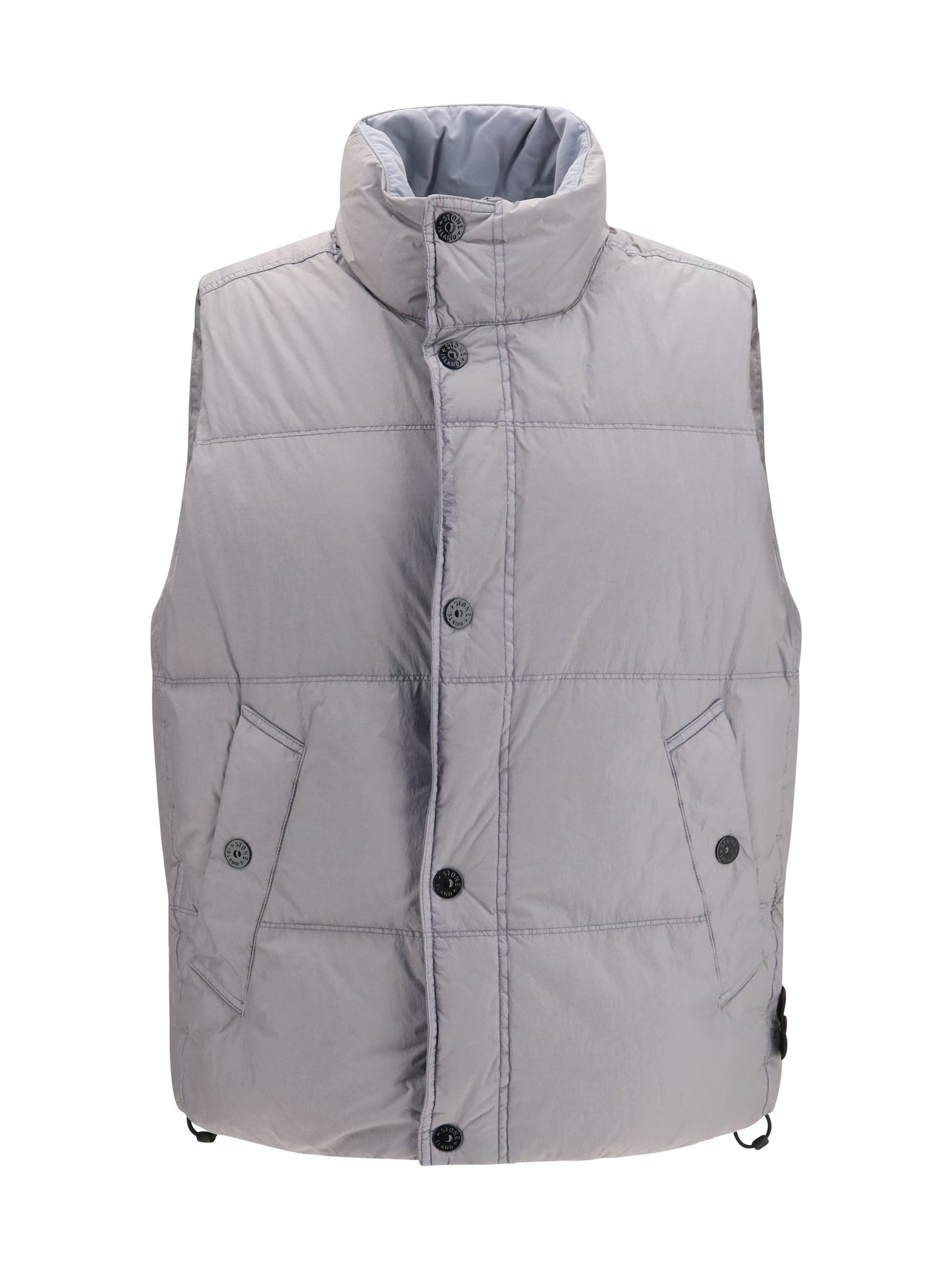 Stone Island Men Crinkle Reps Ny Padded Vest STONE ISLAND
