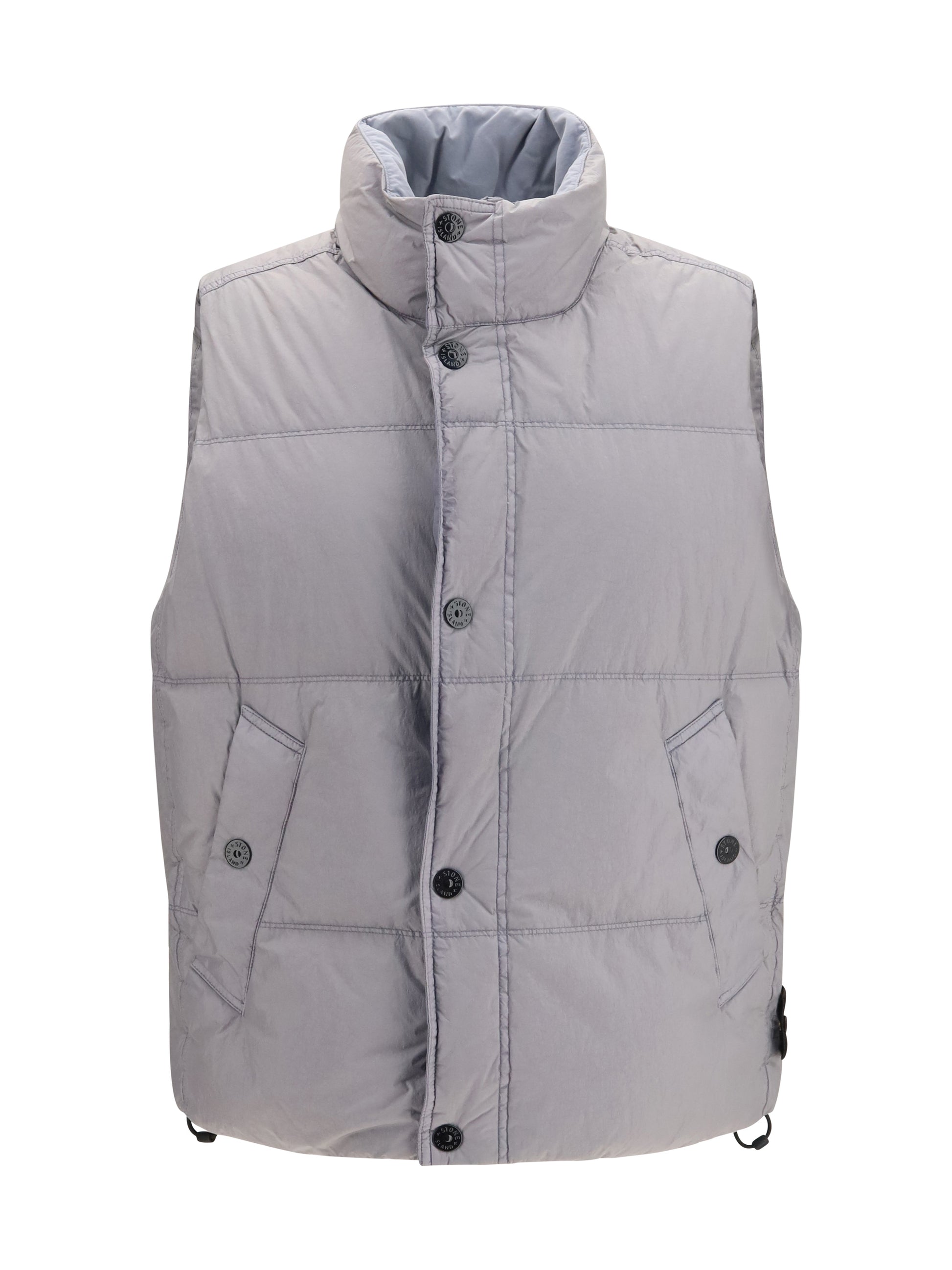 Stone Island Men Crinkle Reps Ny Padded Vest STONE ISLAND