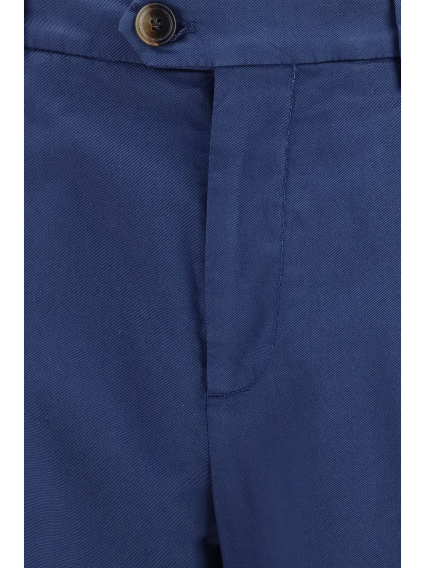 Brunello Cucinelli Men Cotton Blend Chino Pants BRUNELLO CUCINELLI
