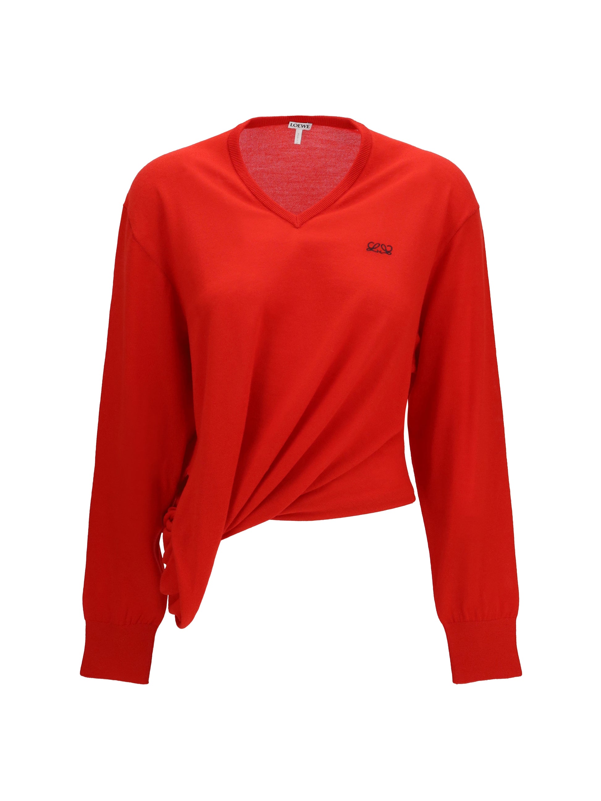 Loewe Women Wool Sweater With Logo LOEWE