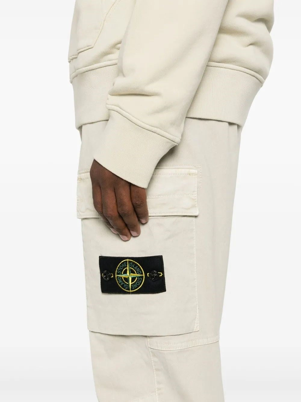 Stone Island Men Cargo Pants In Organic Cotton STONE ISLAND