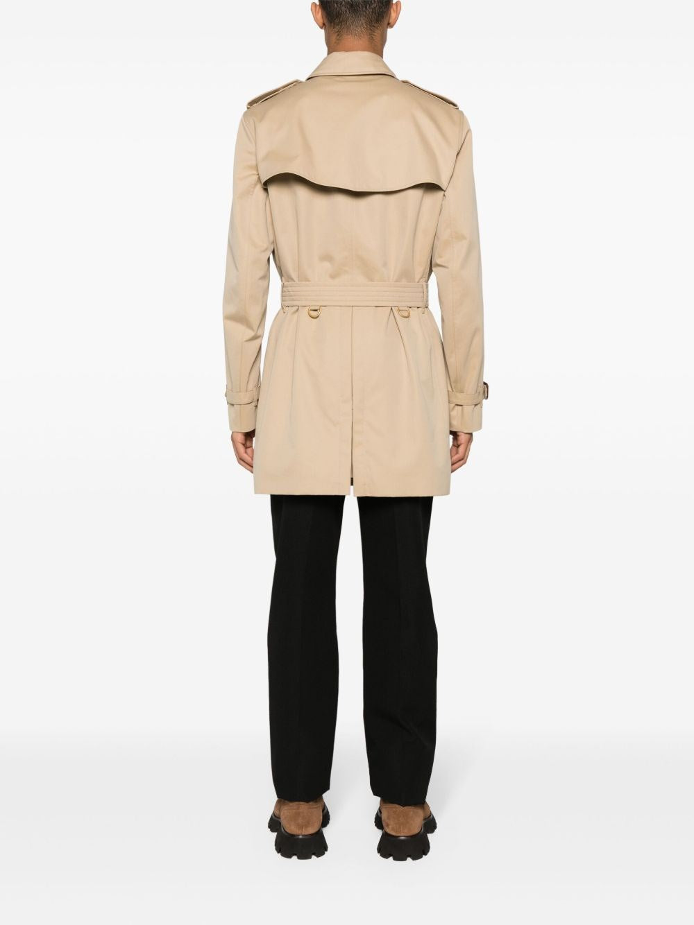 Burberry Men Burberry "The Kensington" Short Trench BURBERRY
