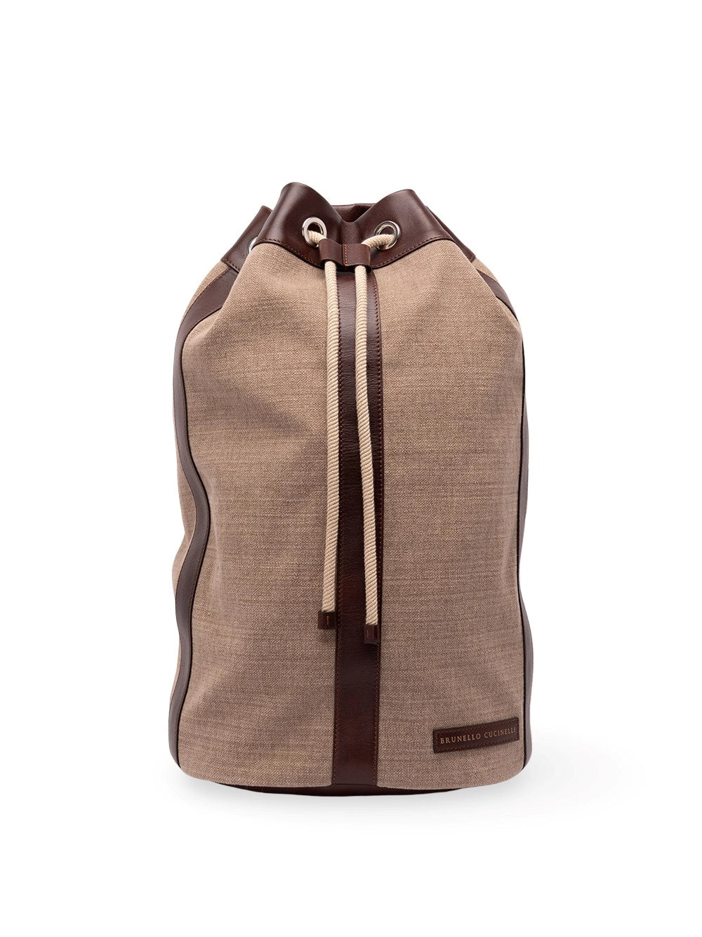 Brunello Cucinelli Men Drawstring Backpack BRUNELLO CUCINELLI