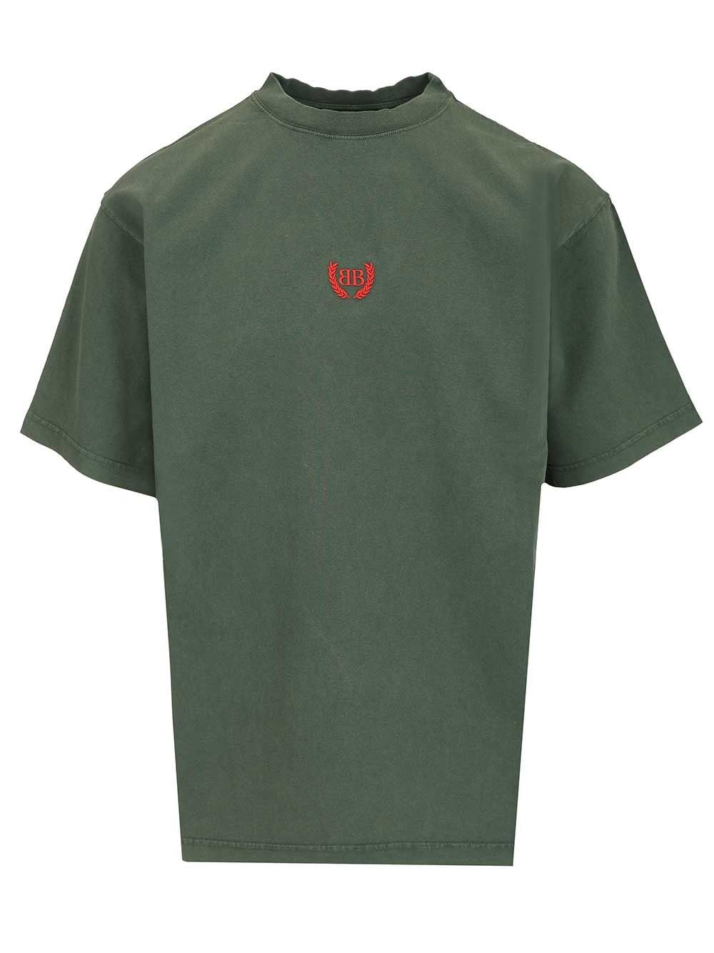 Balenciaga Men "Laurel" T-Shirt BALENCIAGA