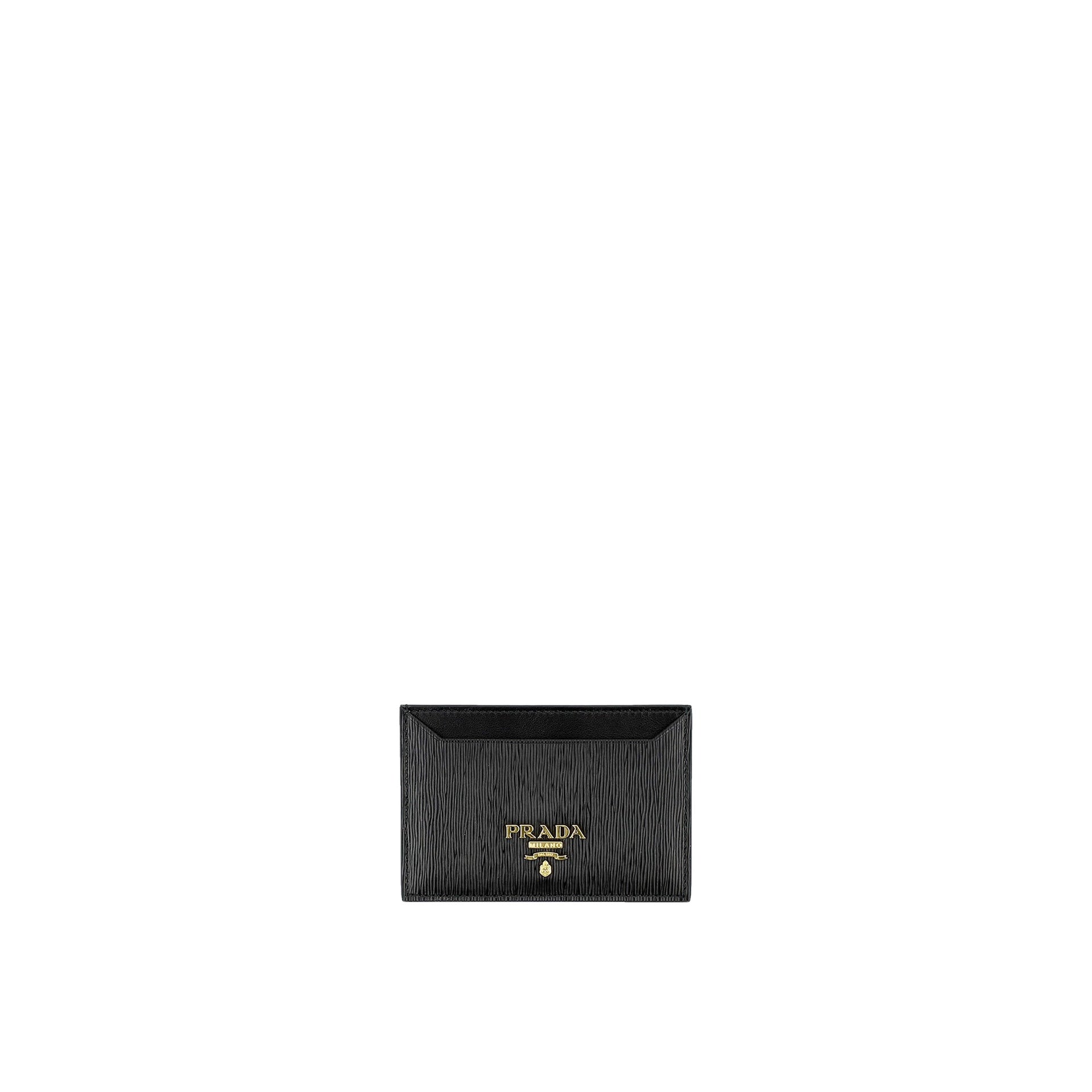 Prada Leather Logo Wallet Women PRADA