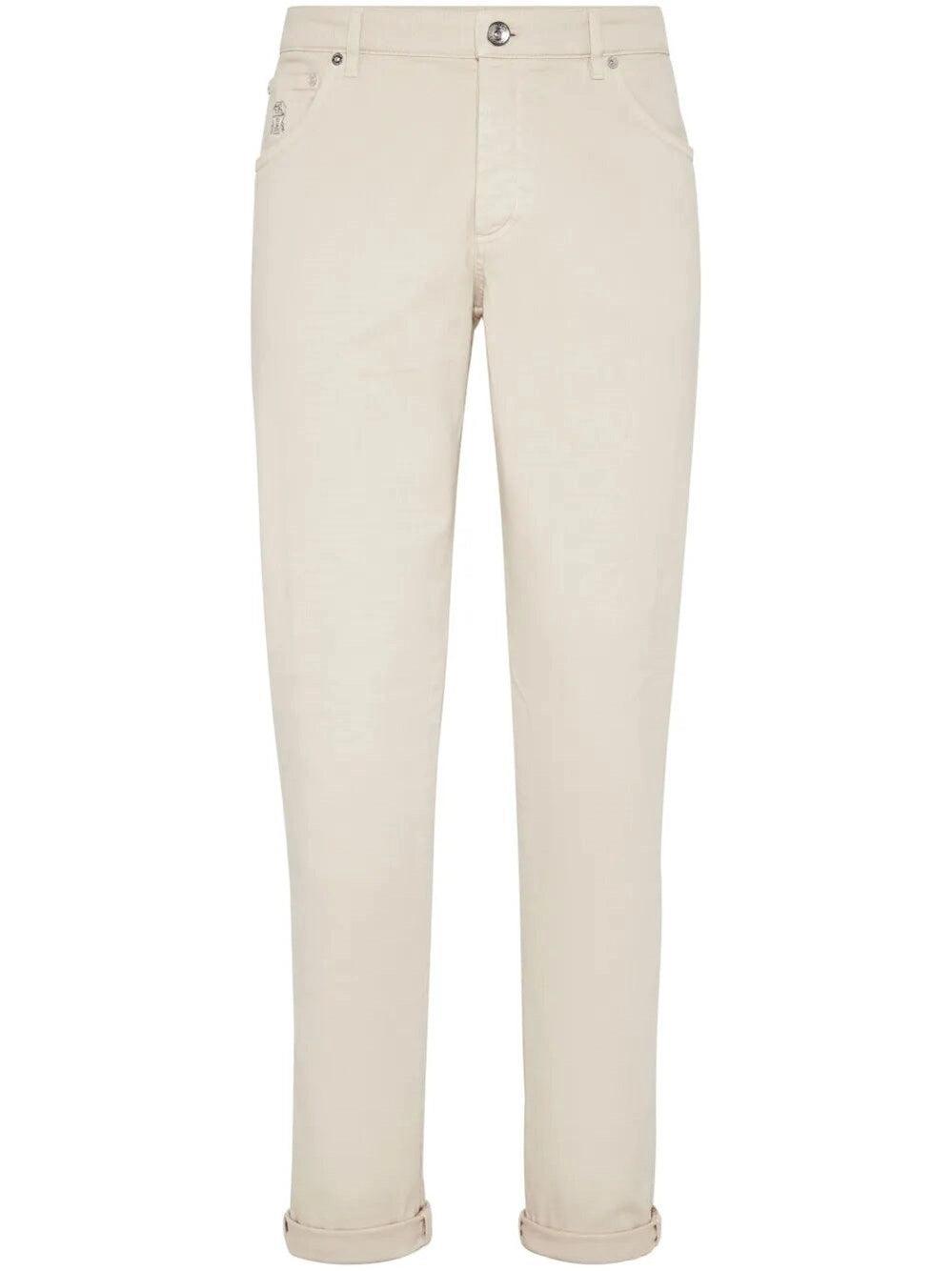 Brunello Cucinelli Men Dyed Denim Pants BRUNELLO CUCINELLI